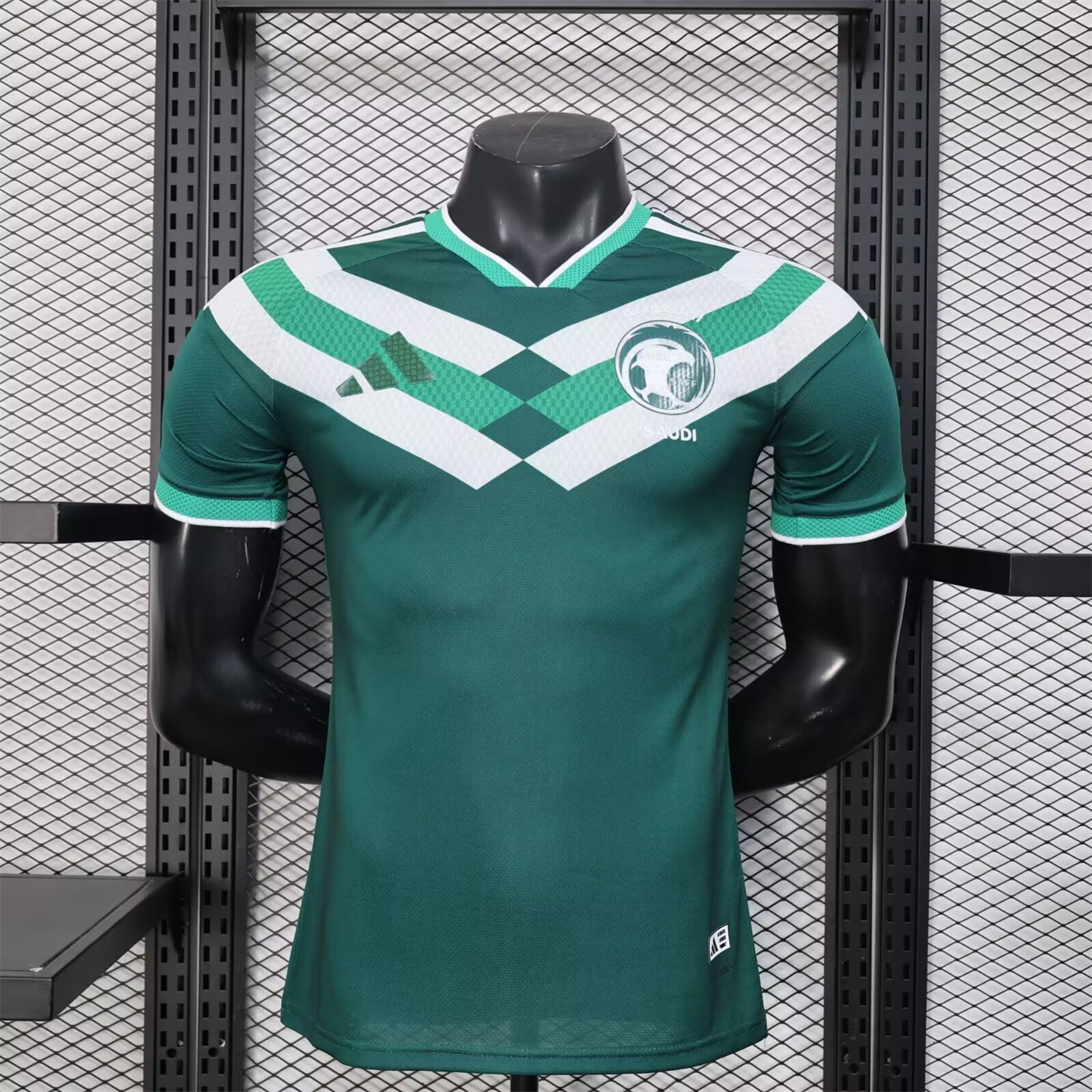 AlphaJersey-Saudi Arabia 2026 Shoulder Stripes Special Jersey - Player Version