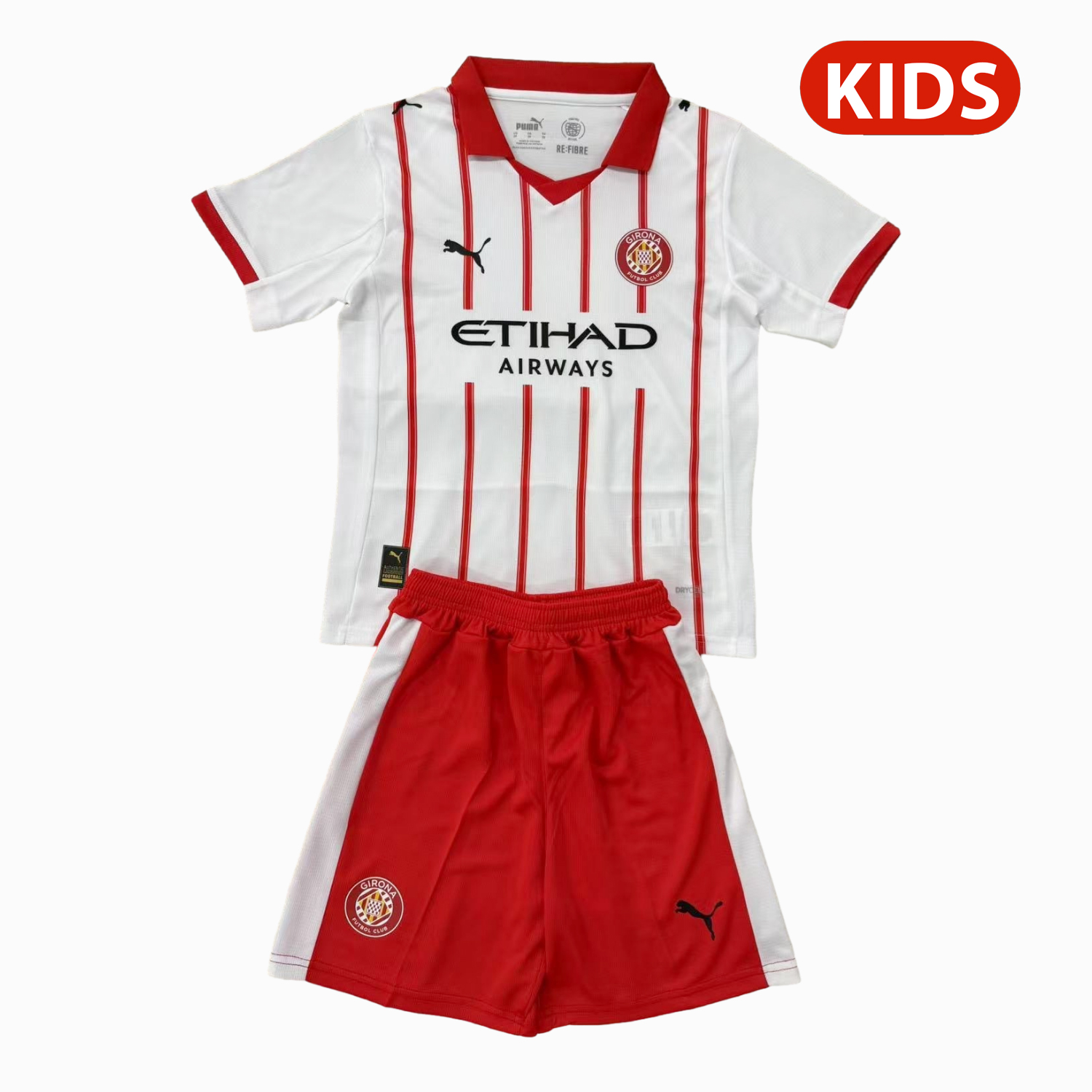 AlphaJersey-Girona 25-26 Home Kids Kit