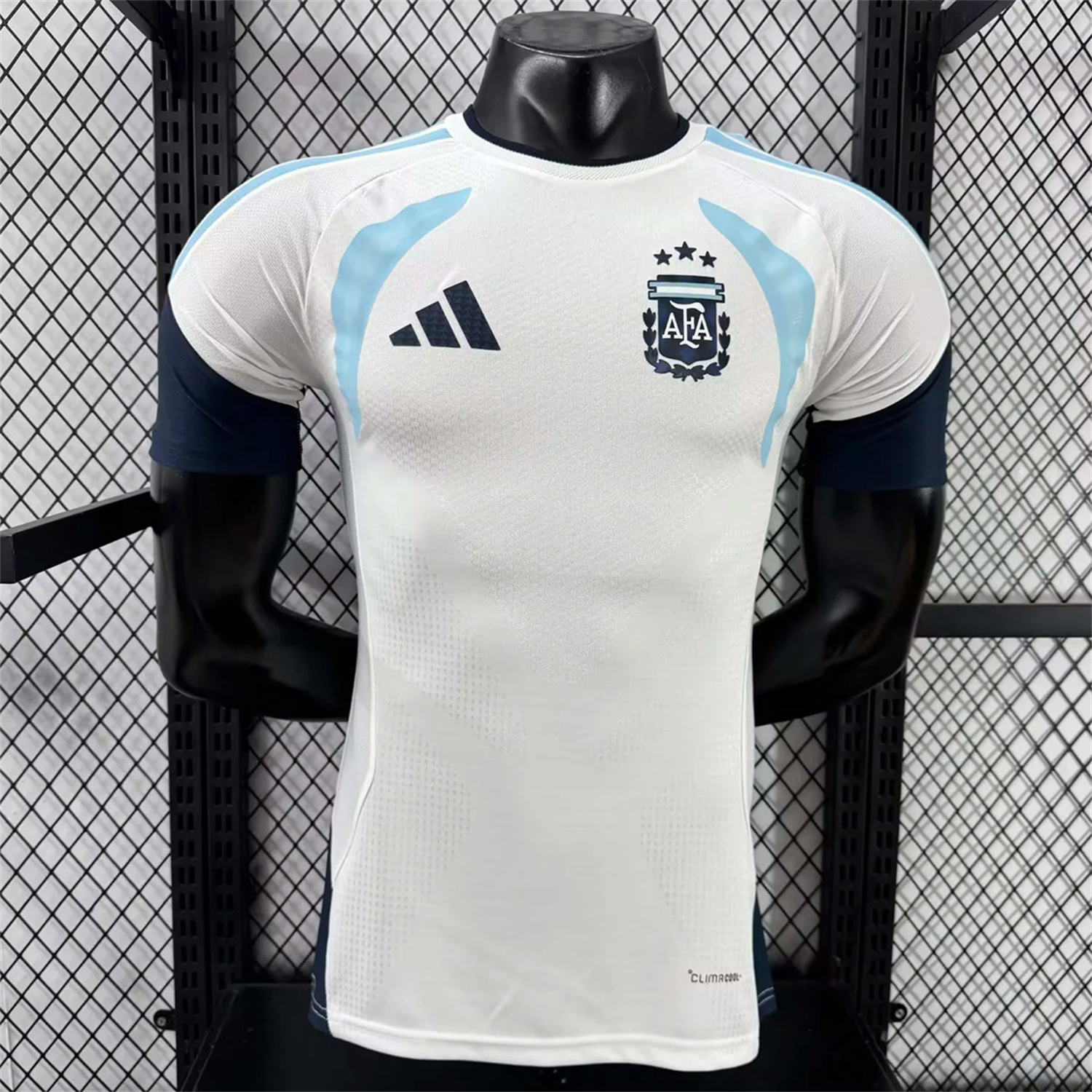 AlphaJersey-Argentina 2026 White Pre-Match Training Jersey - Player Version