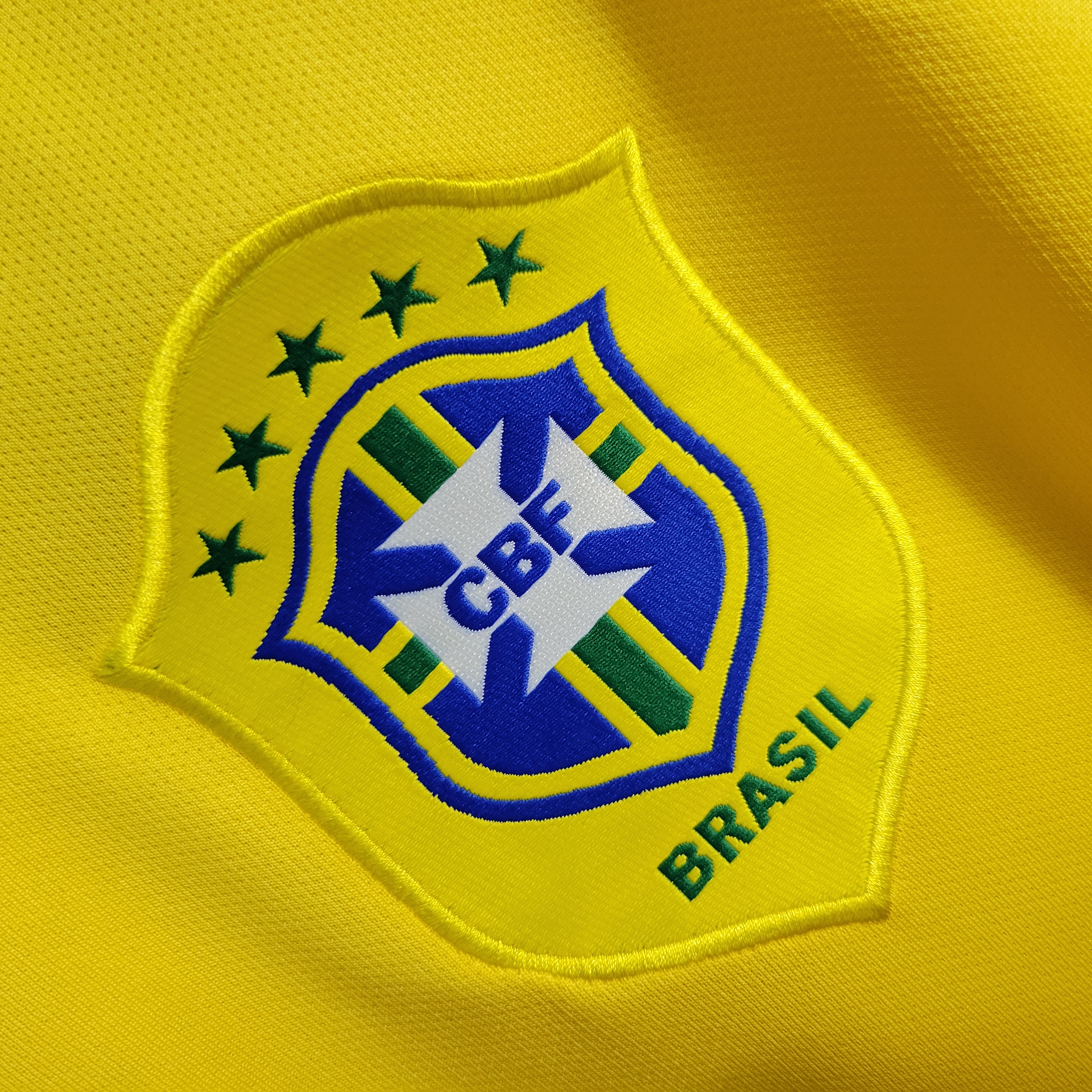 AlphaJersey-Retro Brazil 2006 Home Stadium Jersey