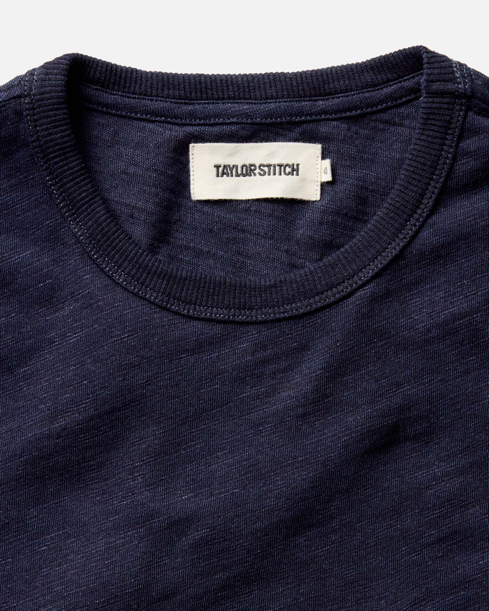 The Slub Tee in Rinsed Indigo | Modern Menswear by yycbvcnbmmnbm