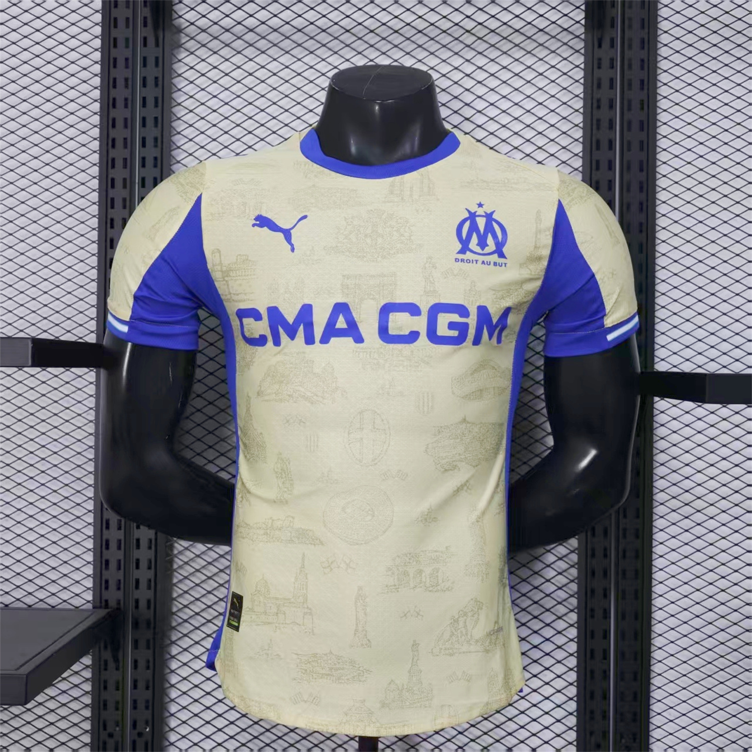 AlphaJersey-Marseille 25-26 Fourth Jersey -Player Version