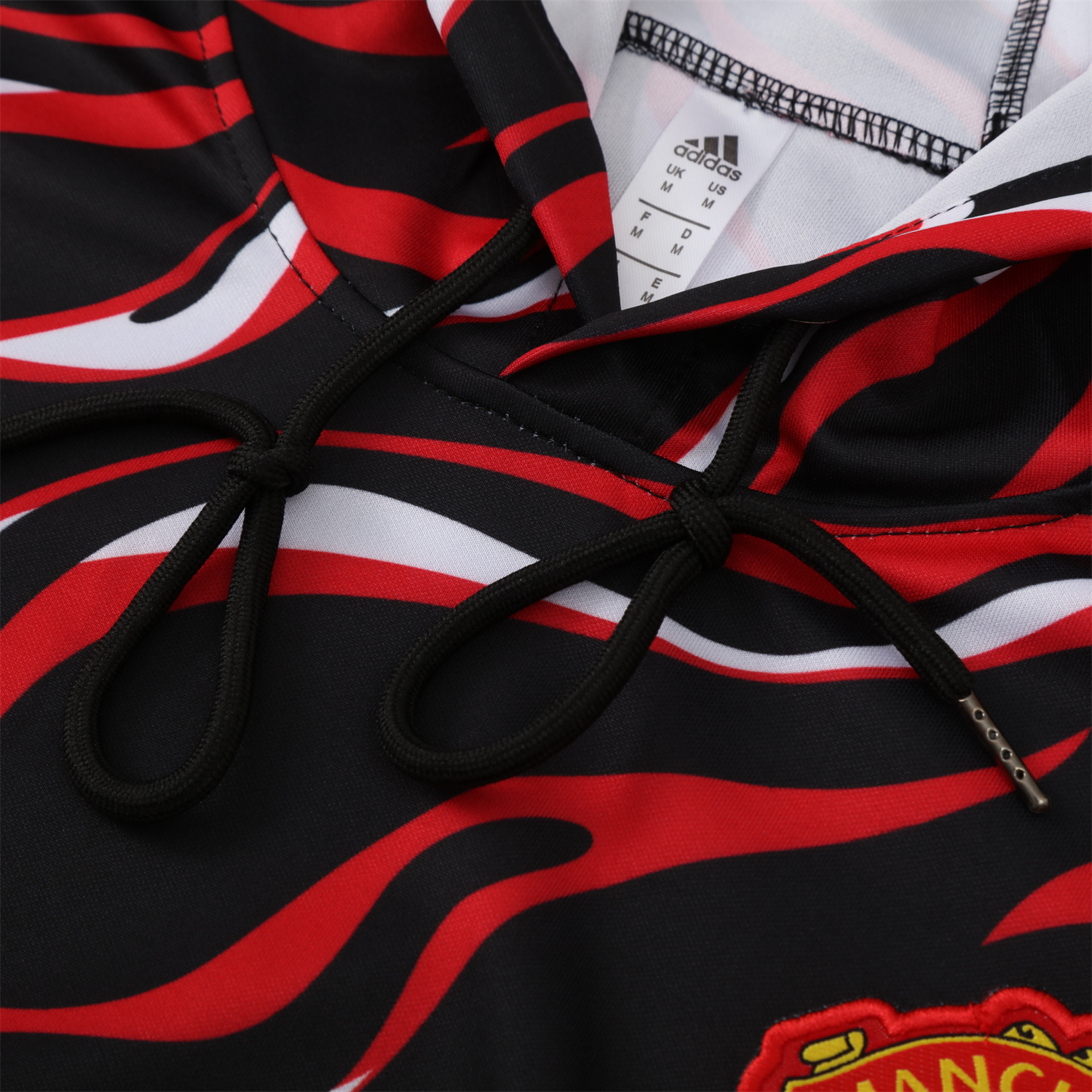 AlphaJersey-Manchester United 25-26 Traning Hoodie Set - Flowing Red Hoodie With Black Pants