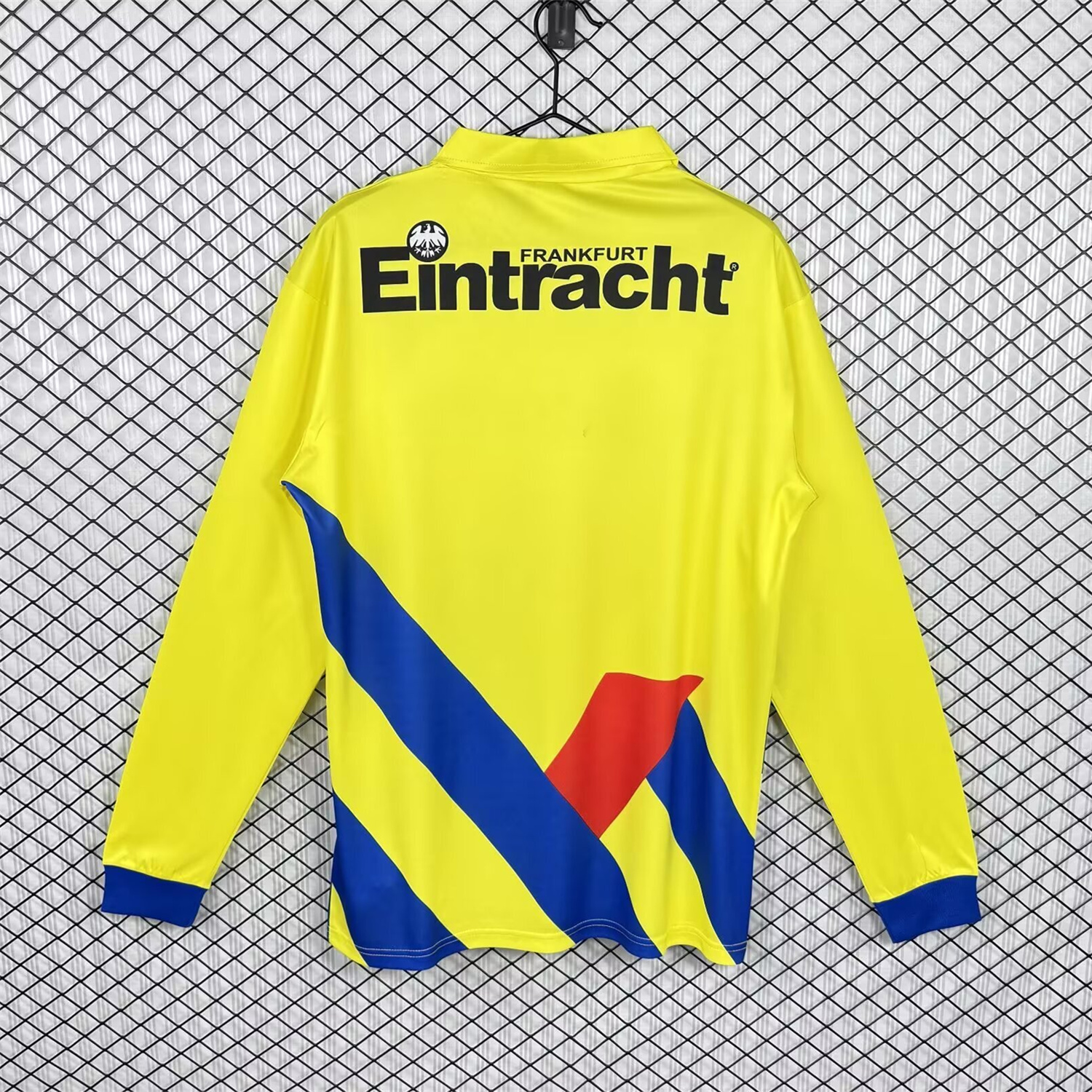 AlphaJersey-Retro Frankfurt 1993-95 Away Long Sleeves Jersey