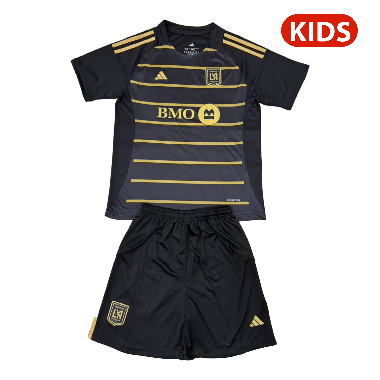 AJ-AlphaJersey-Los Angeles FC 25-26 Home V2 Kids Kit