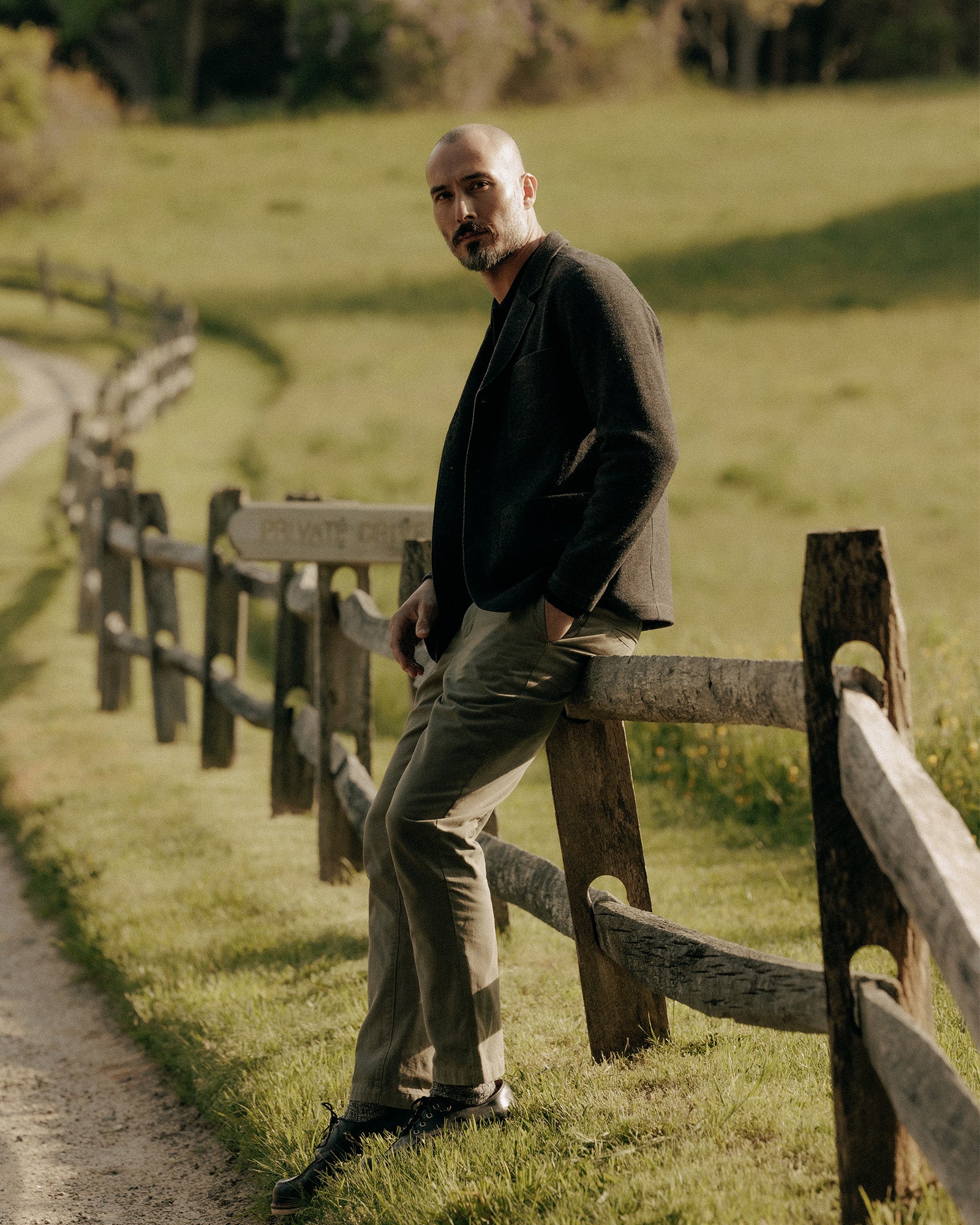 The Democratic Foundation Pant in Organic Smoked Olive | Modern Menswear by yycbvcnbmmnbm