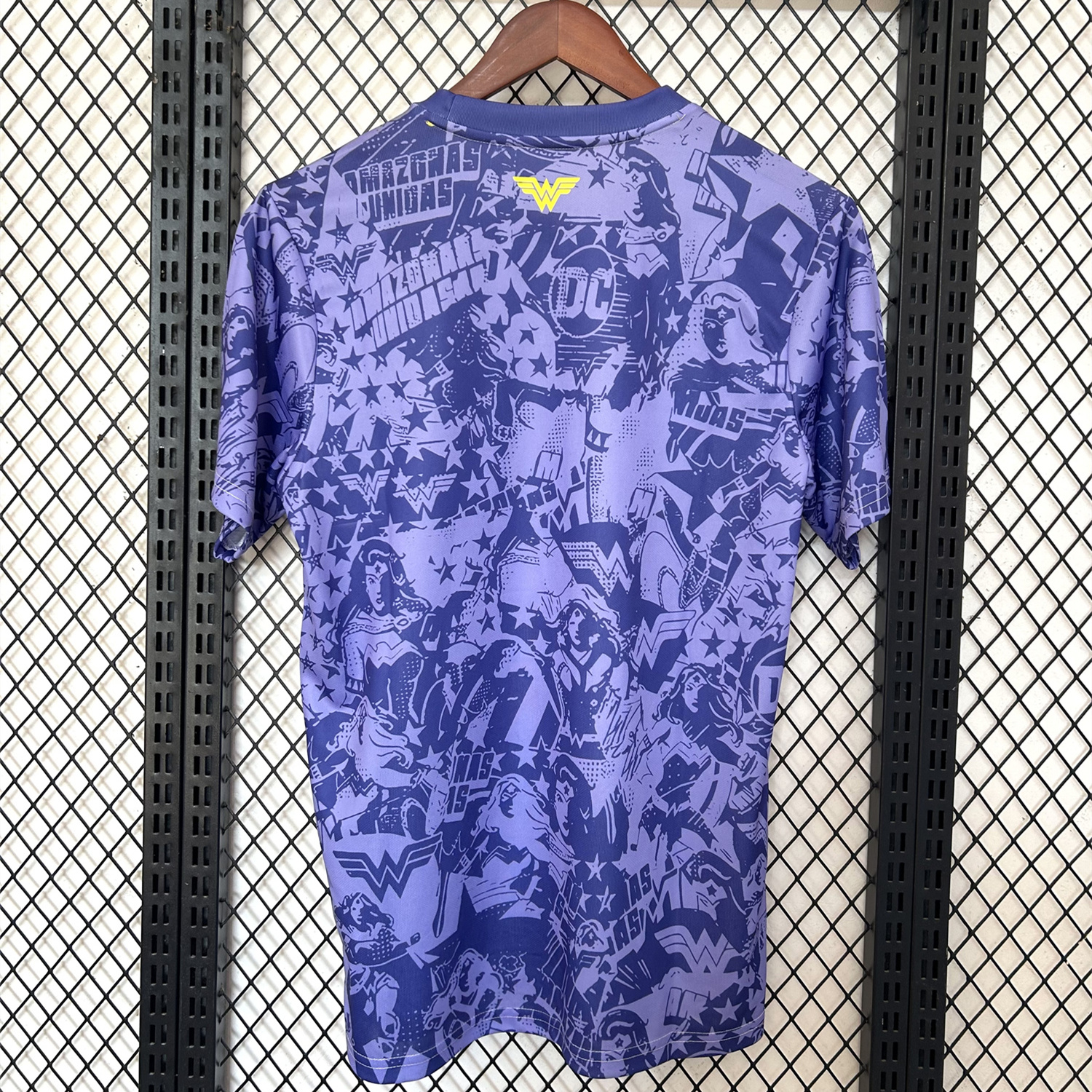 AlphaJersey-Tigres UANL 25-26 Blue And Purple Pre-match Training Jersey - Fans Version