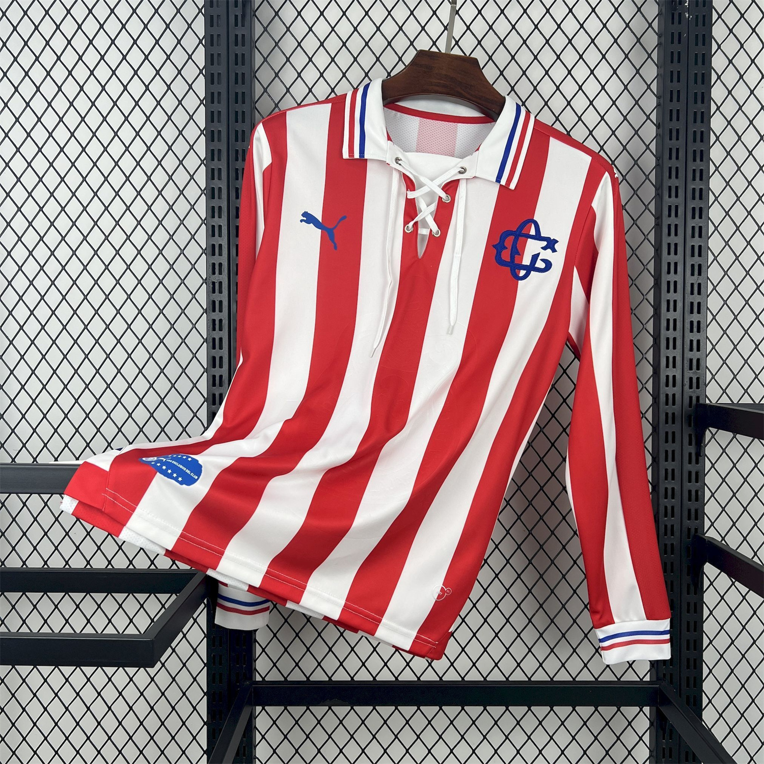AlphaJersey-Retro Chivas de Guadalajara 2016-17 110-Years Anniversary Long Sleeves Jersey