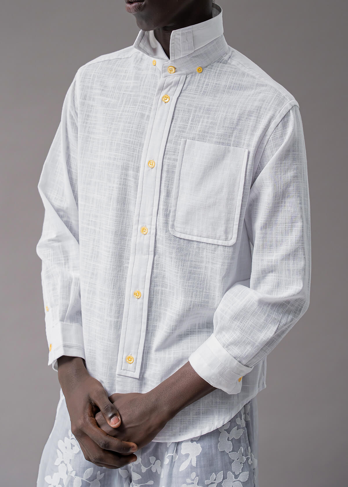 Feather Cross-X White | Modern Menswear by yycbvcnbmmnbm