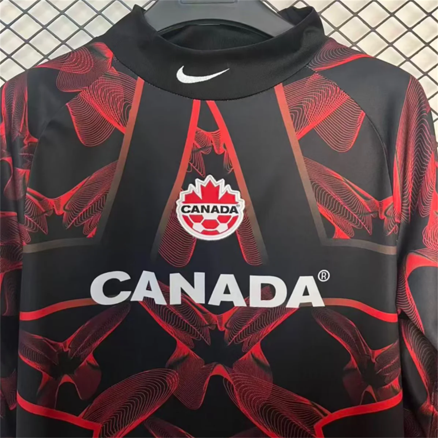 AlphaJersey-Canada 2026 Hollywood Goalkeeper Special Long Sleeves Jersey - Fans Version