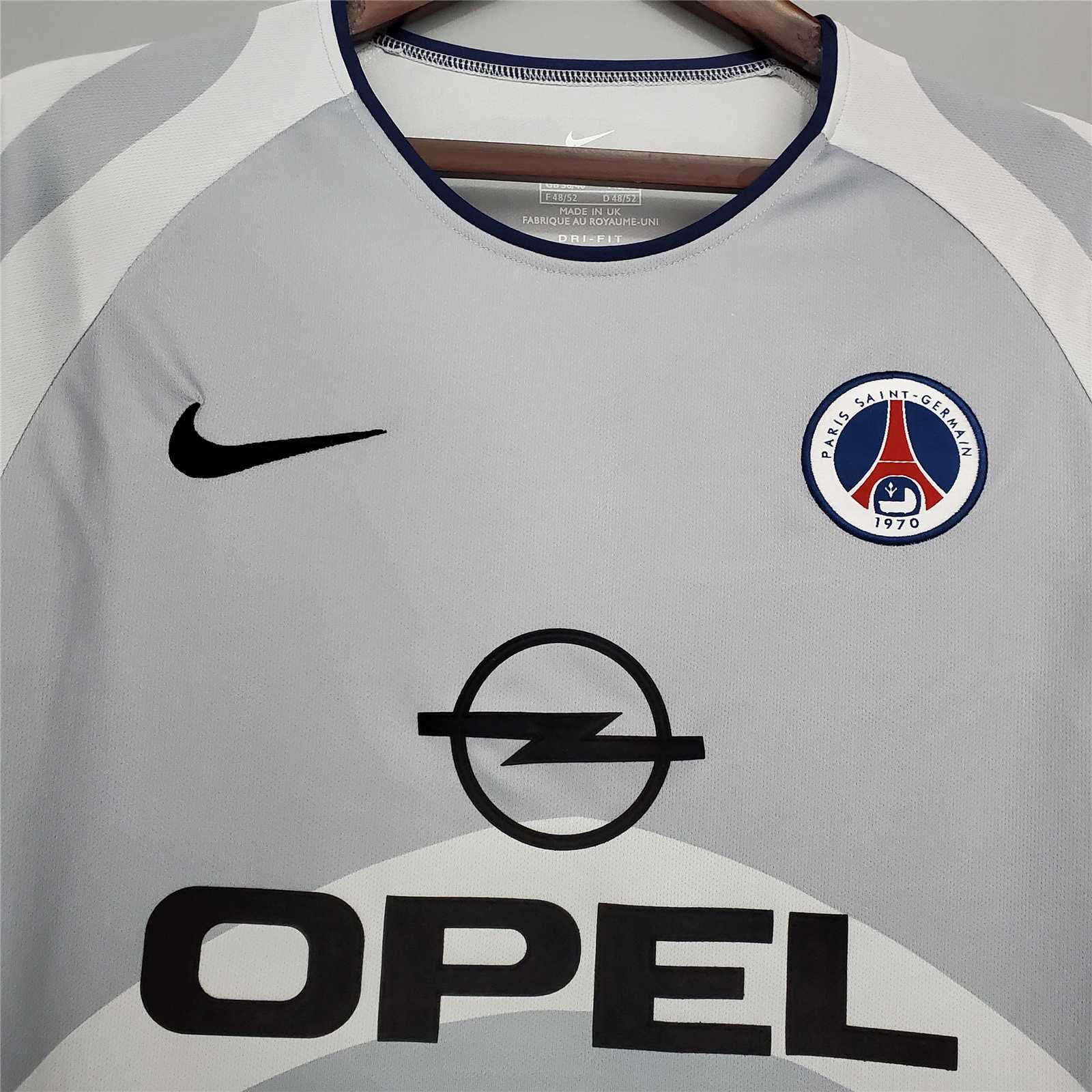 AlphaJersey-Retro Paris Saint-Germain PSG 2001-02 Away Jersey