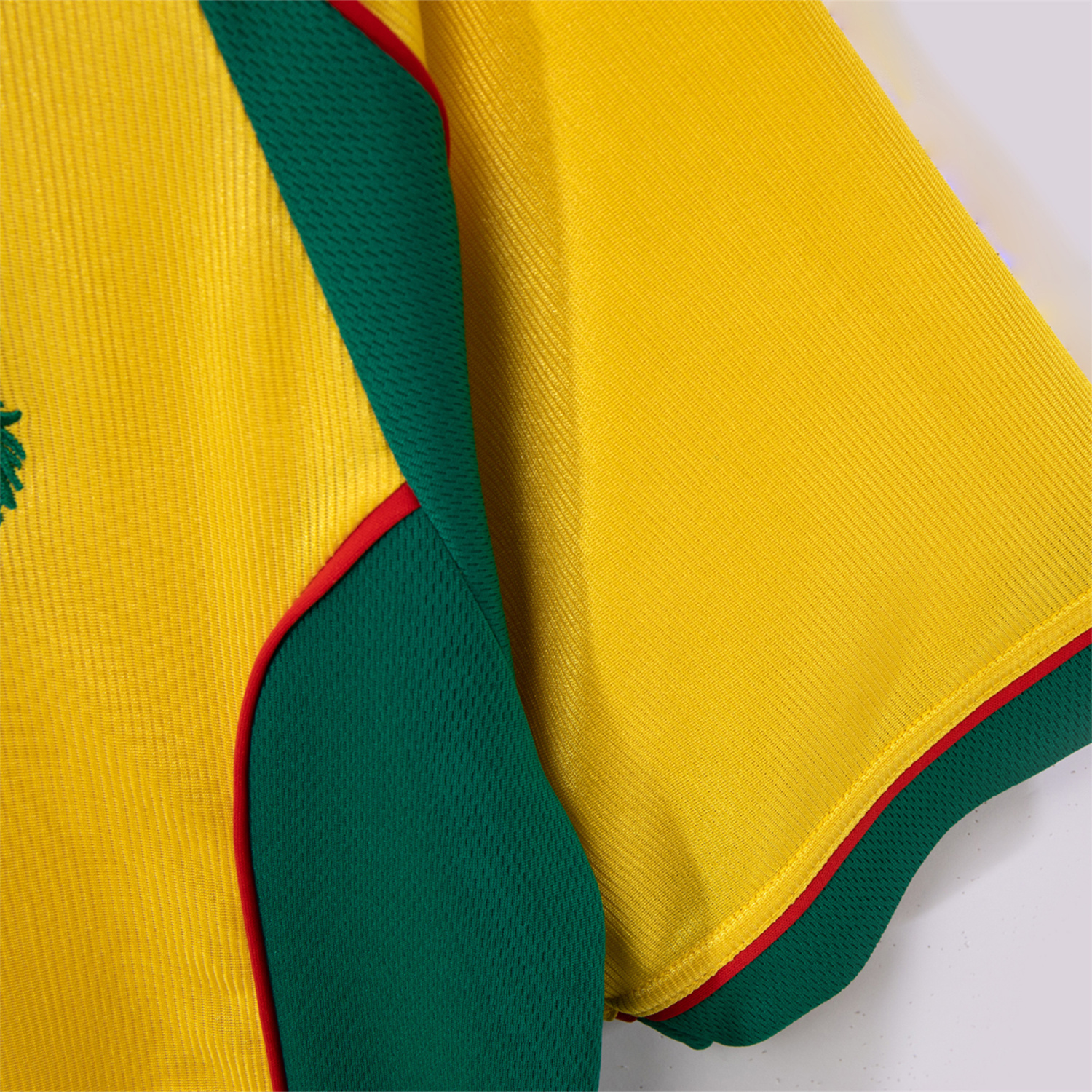 AlphaJersey-Retro Cameroon 1998-99 Away Yellow Jersey