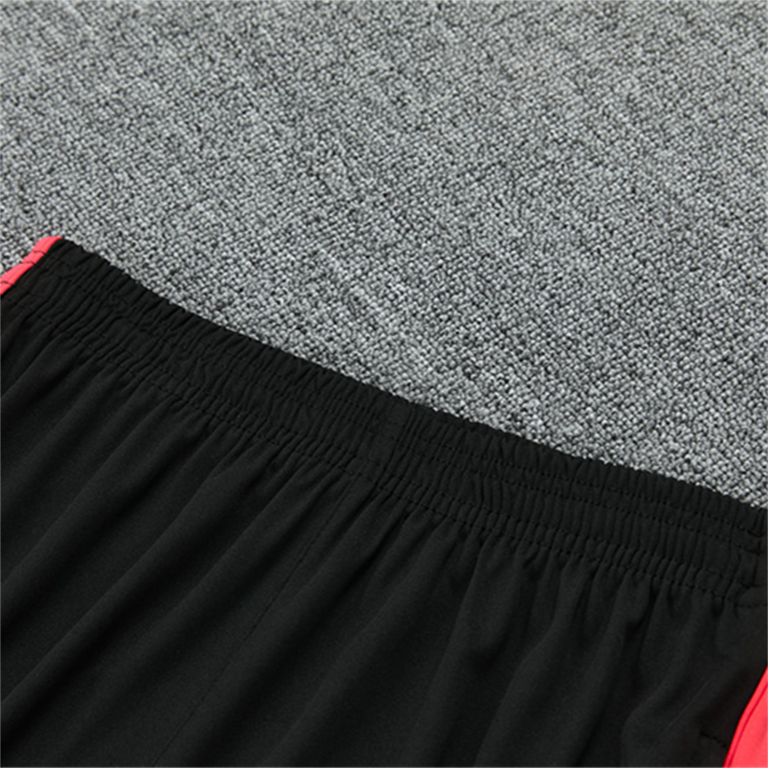 AlphaJersey-Brazil X JD 2026 Kids Long Sleeves Training Set - Black Top And Black Orange Pants