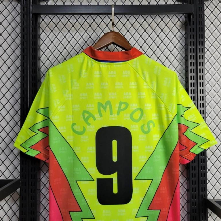 AlphaJersey-Retro Mexico 1995 Goalkeeper Green Jersey