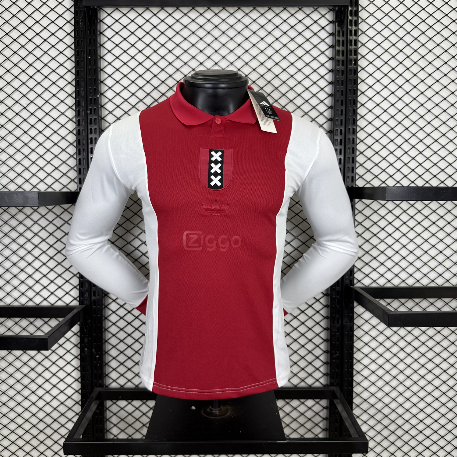AlphaJersey-Ajax 2025 125-Year Anniversary Long Sleeves Jersey - Player Version