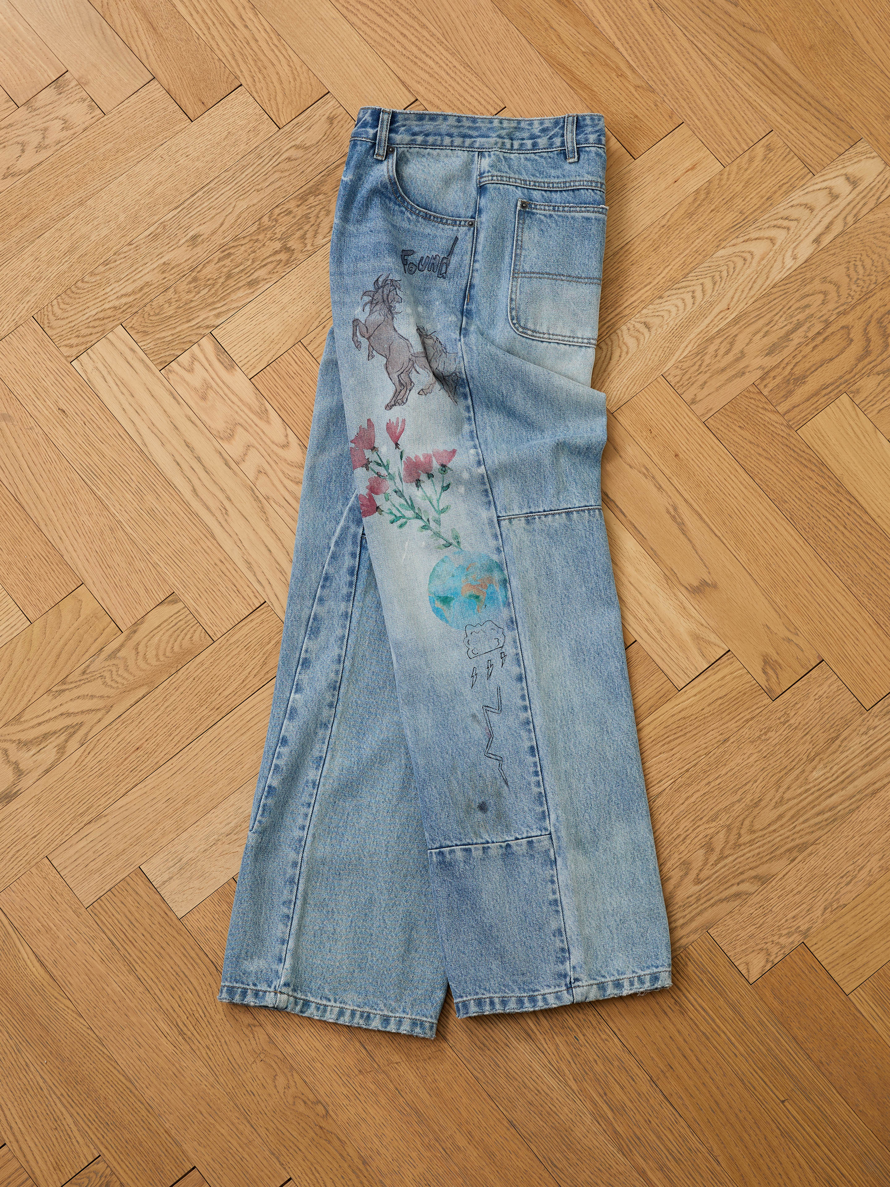 Hand Art Jeans | Modern Menswear by yycbvcnbmmnbm