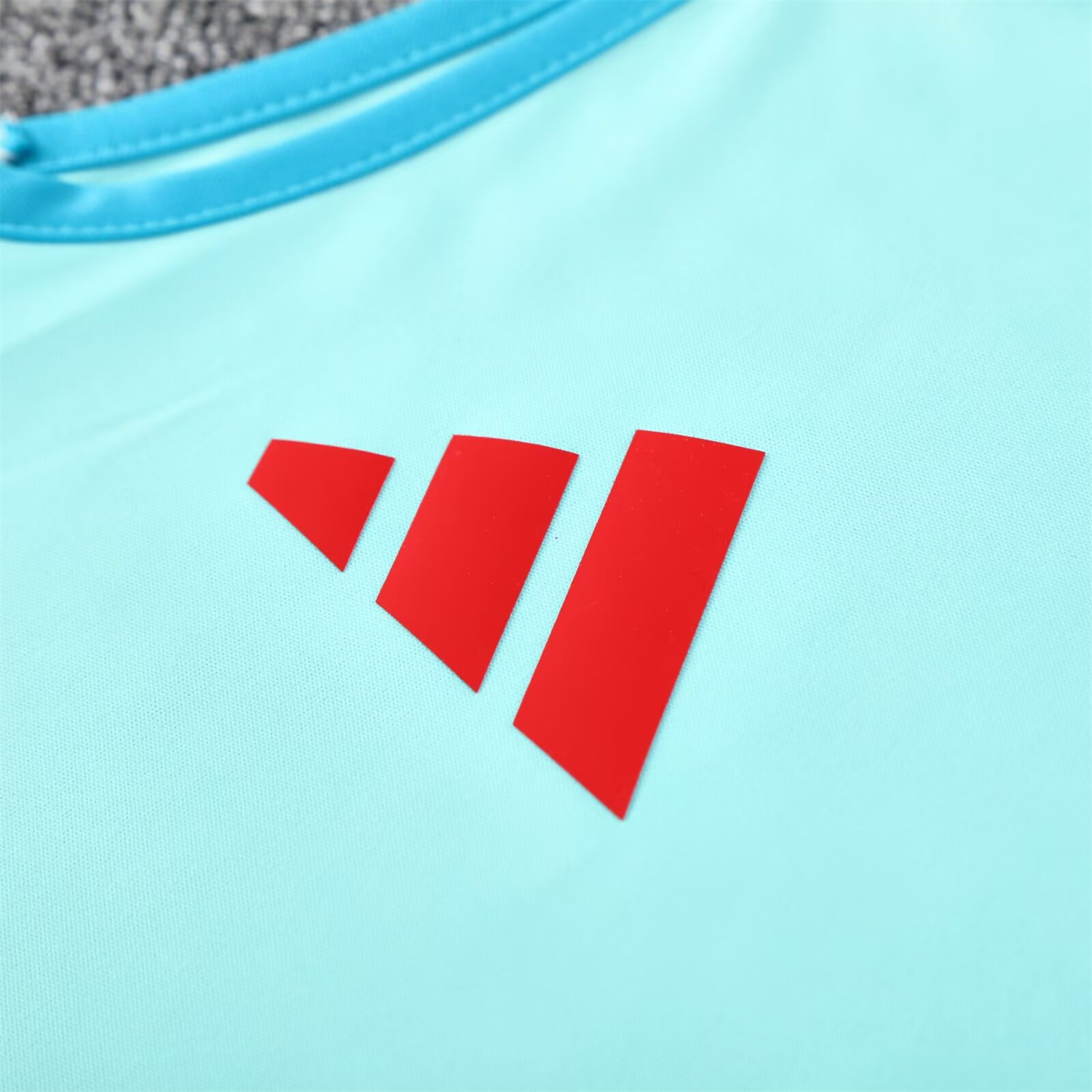 AlphaJersey-Flamengo 25-26 Vest Training Set - Light Blue With Royal Blue