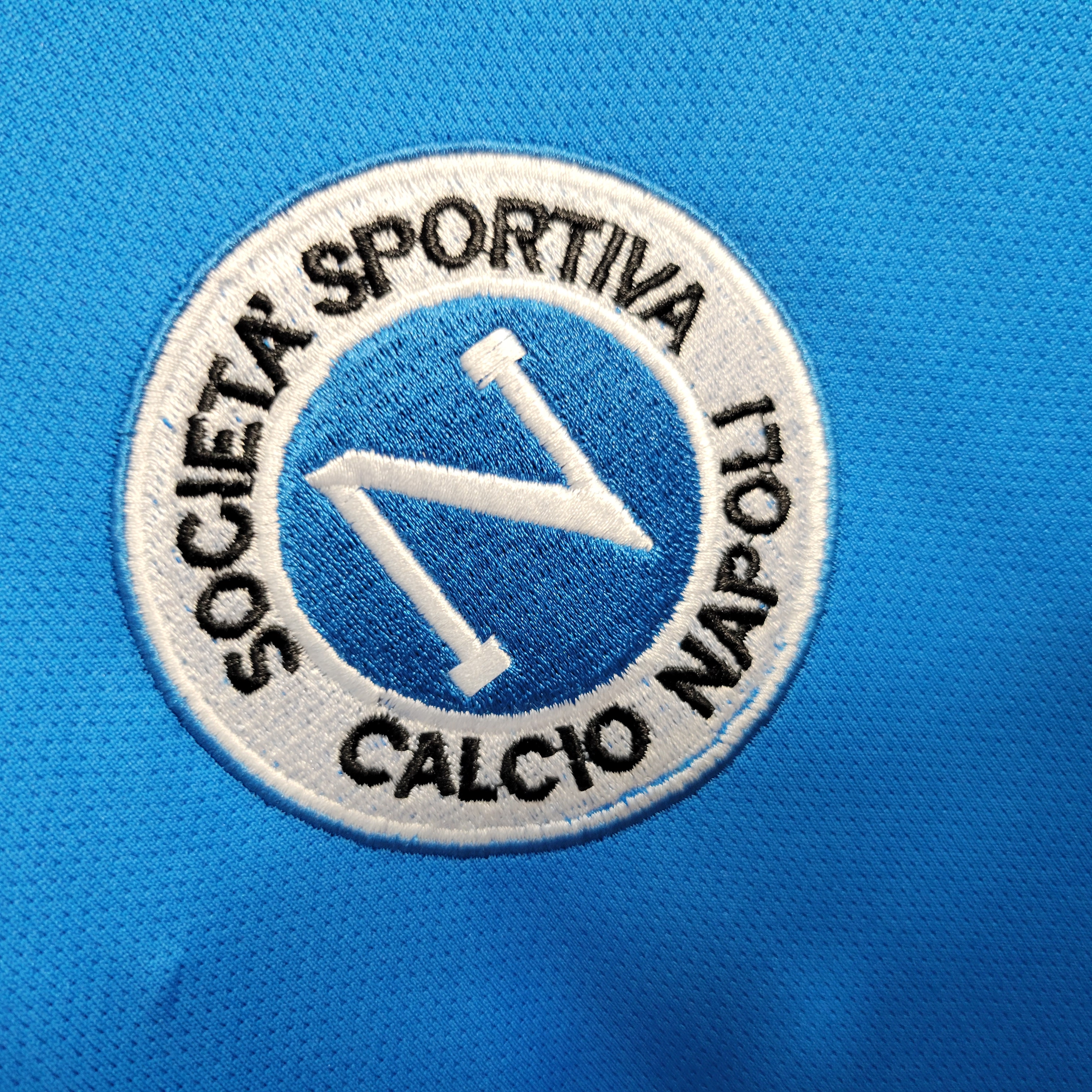 AlphaJersey-Retro Napoli 1988-89 Home Stadium Jersey