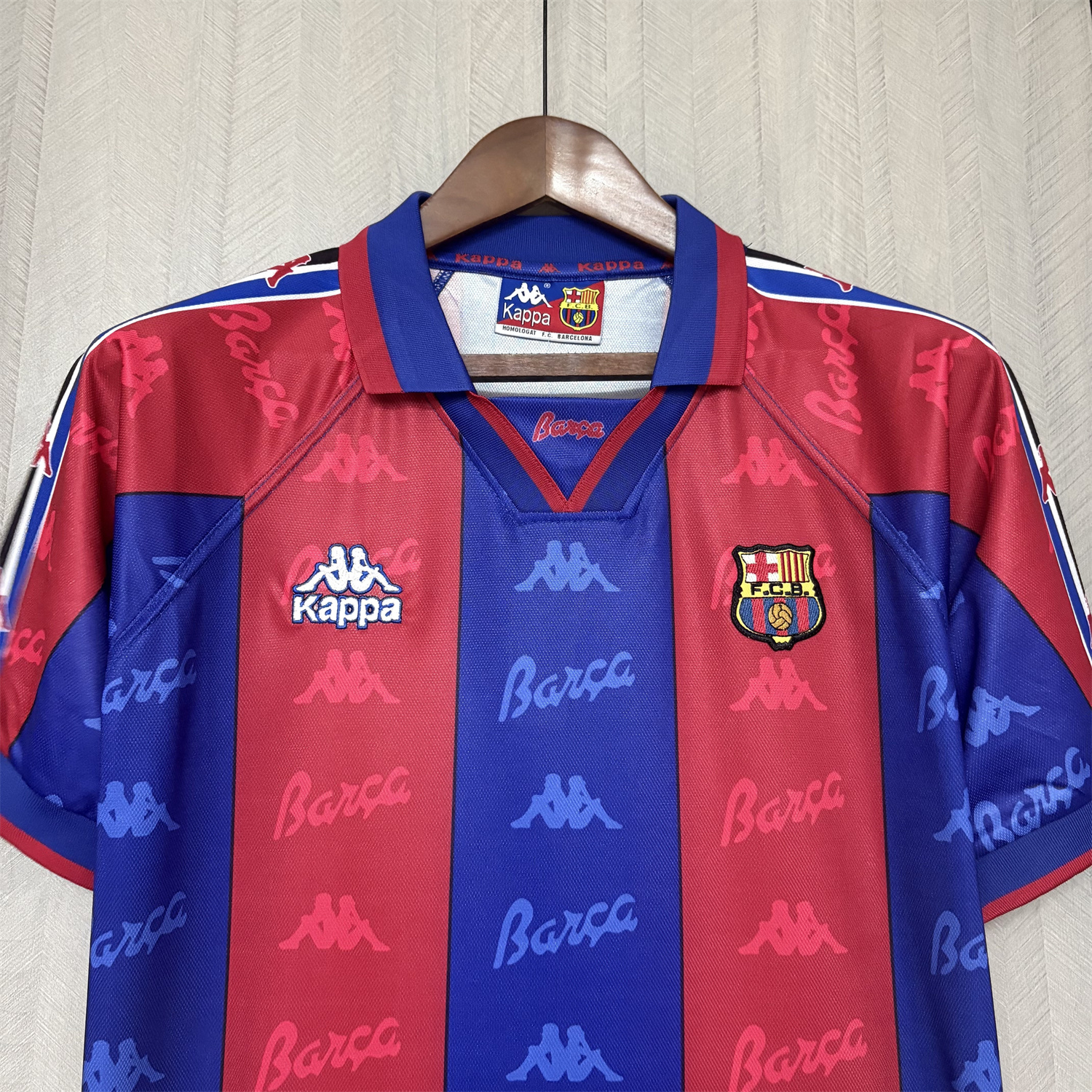 AlphaJersey-Retro Barcelona 1995-97 Home Jersey