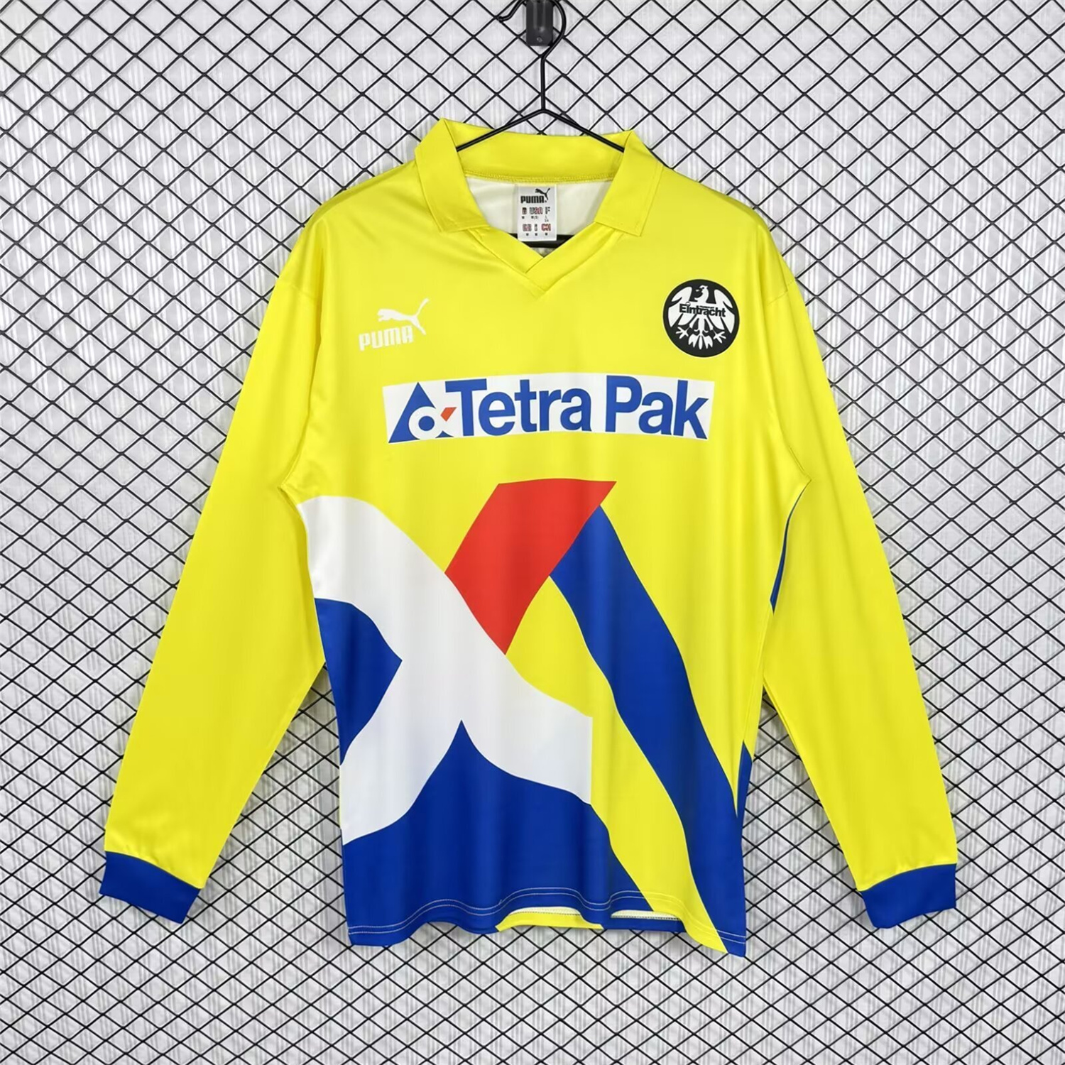 AlphaJersey-Retro Frankfurt 1993-95 Away Long Sleeves Jersey