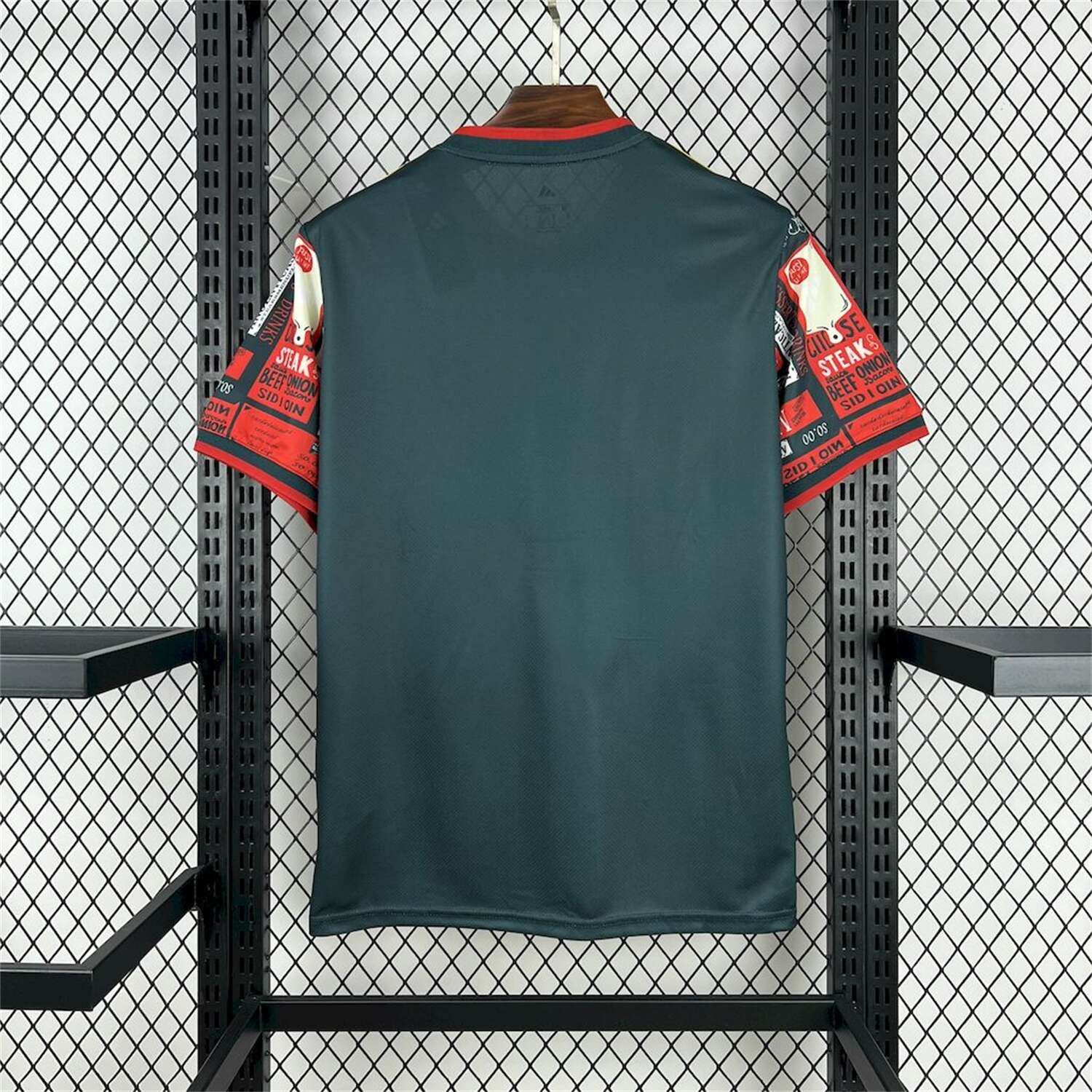 AlphaJersey-Real Madrid 25-26 Color Advertising Swatch Dark Gray Jersey - Fans Version