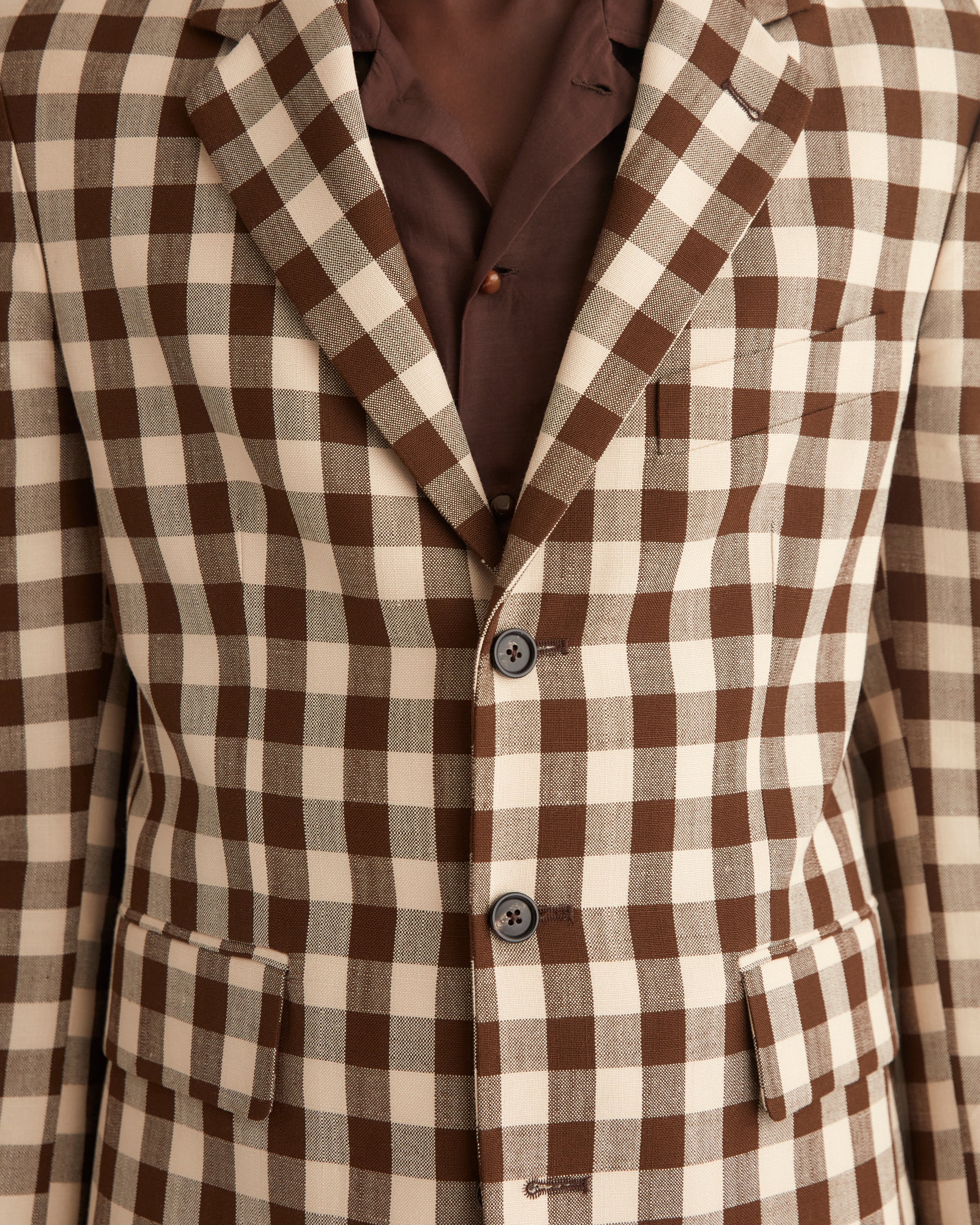 Gilbert Check Single-Breasted Suit Jacket | Modern Menswear by yycbvcnbmmnbm