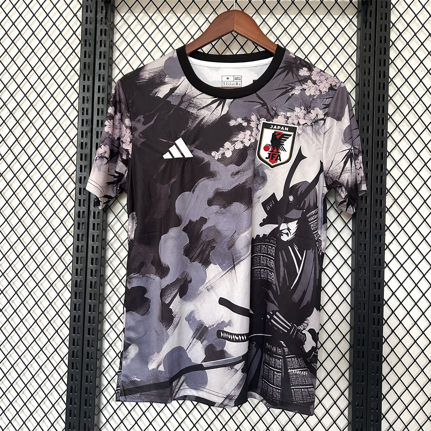AlphaJersey-Japan 25-26 Black Samurai Under The Cherry Tree Special Jersey - Fans Version
