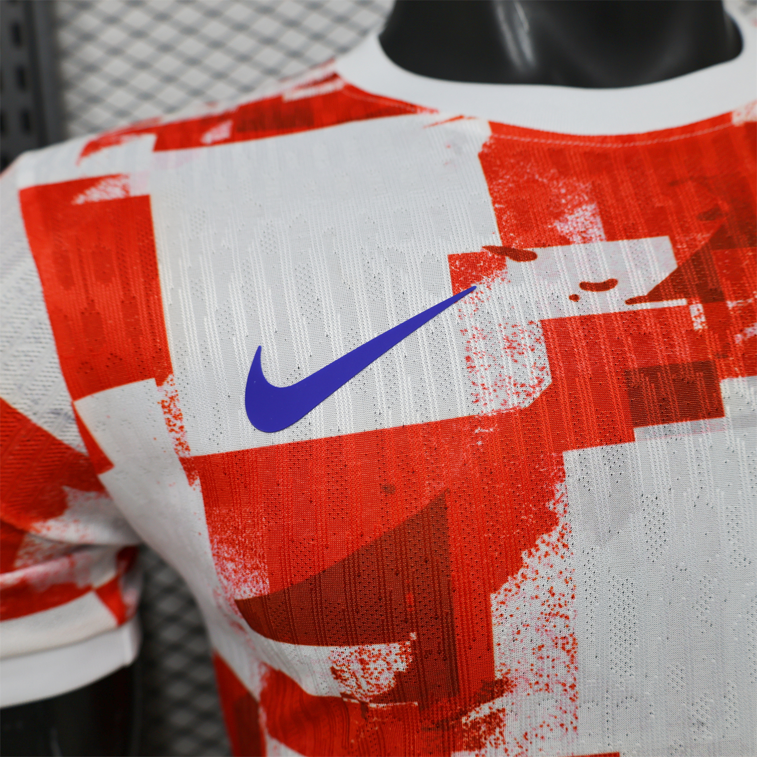 AlphaJersey-Croatia 2026 Red And White Special Jersey - Player Version