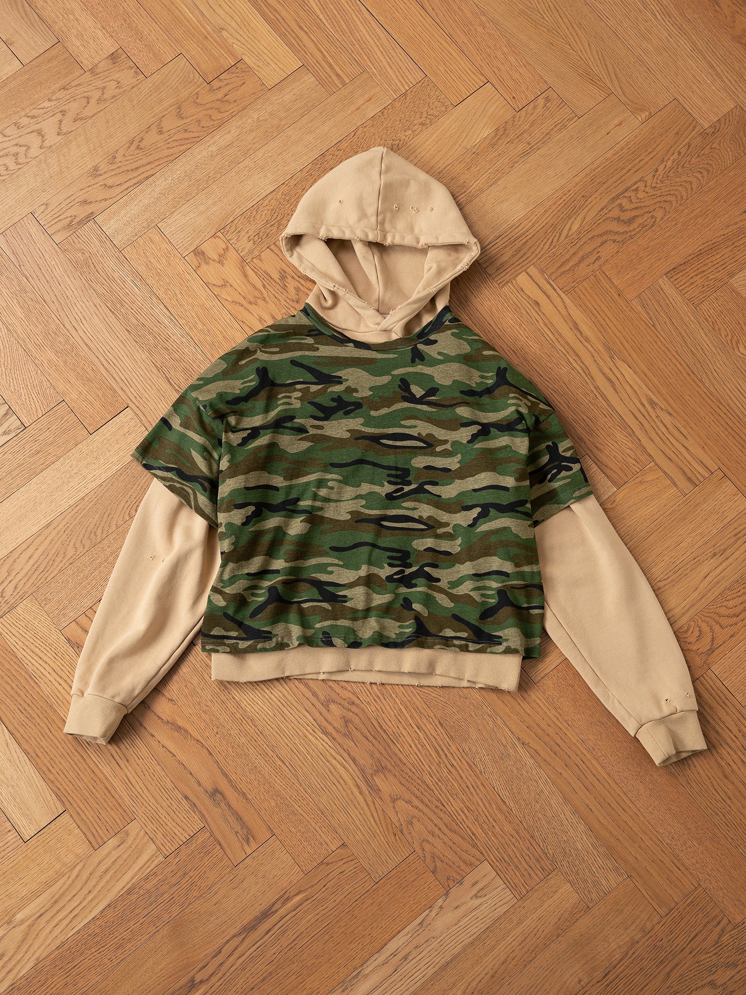 Double Layer Hoodie | Modern Menswear by yycbvcnbmmnbm