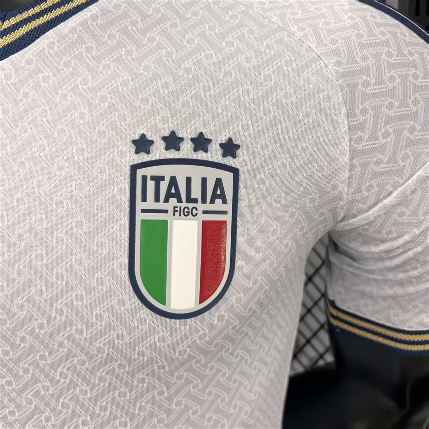 AlphaJersey-Italy 2026 Away White Jersey - Player Version