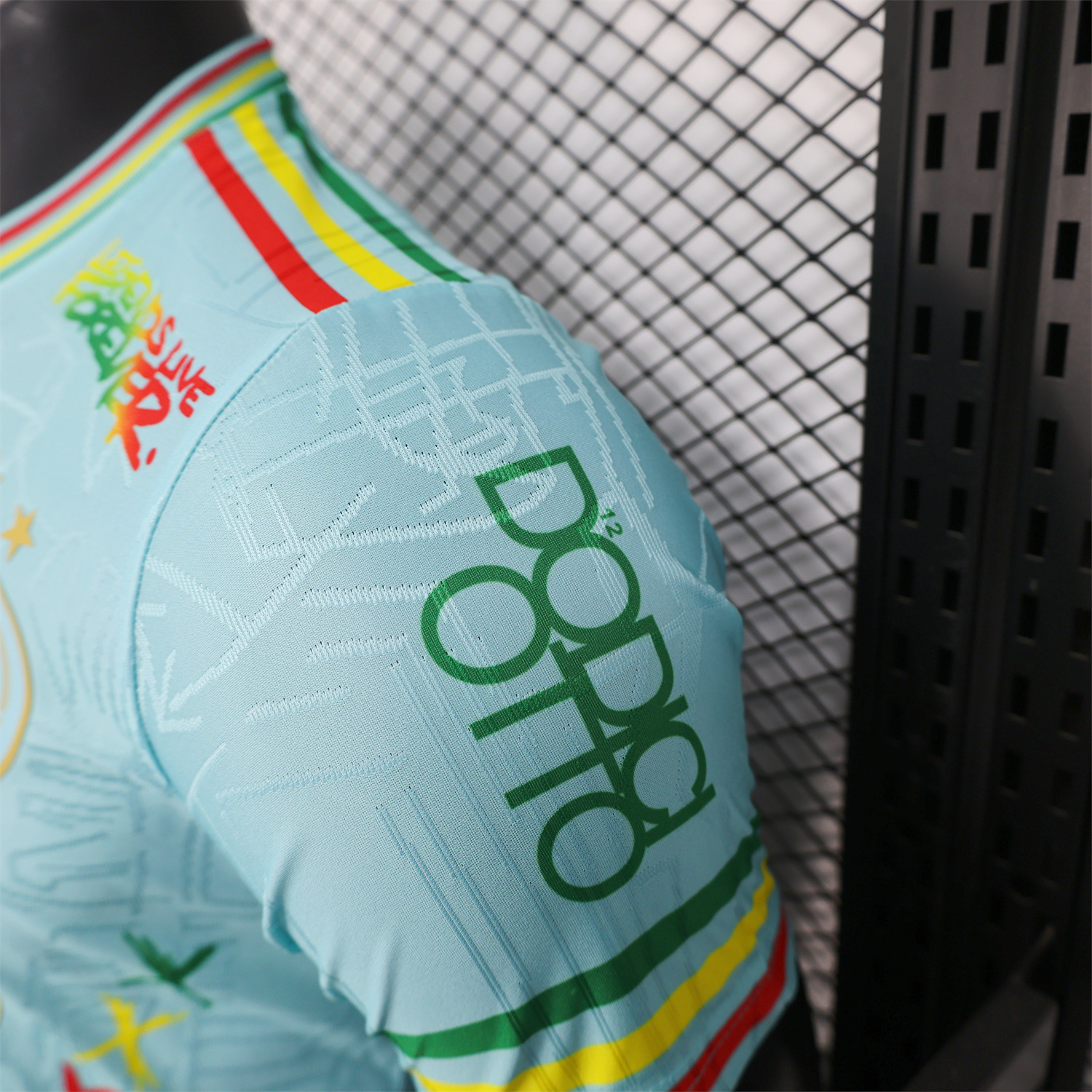 AlphaJersey-Ajax x B-O-B Marly 25-26 Light Blue Special Edition Jersey - Player Version