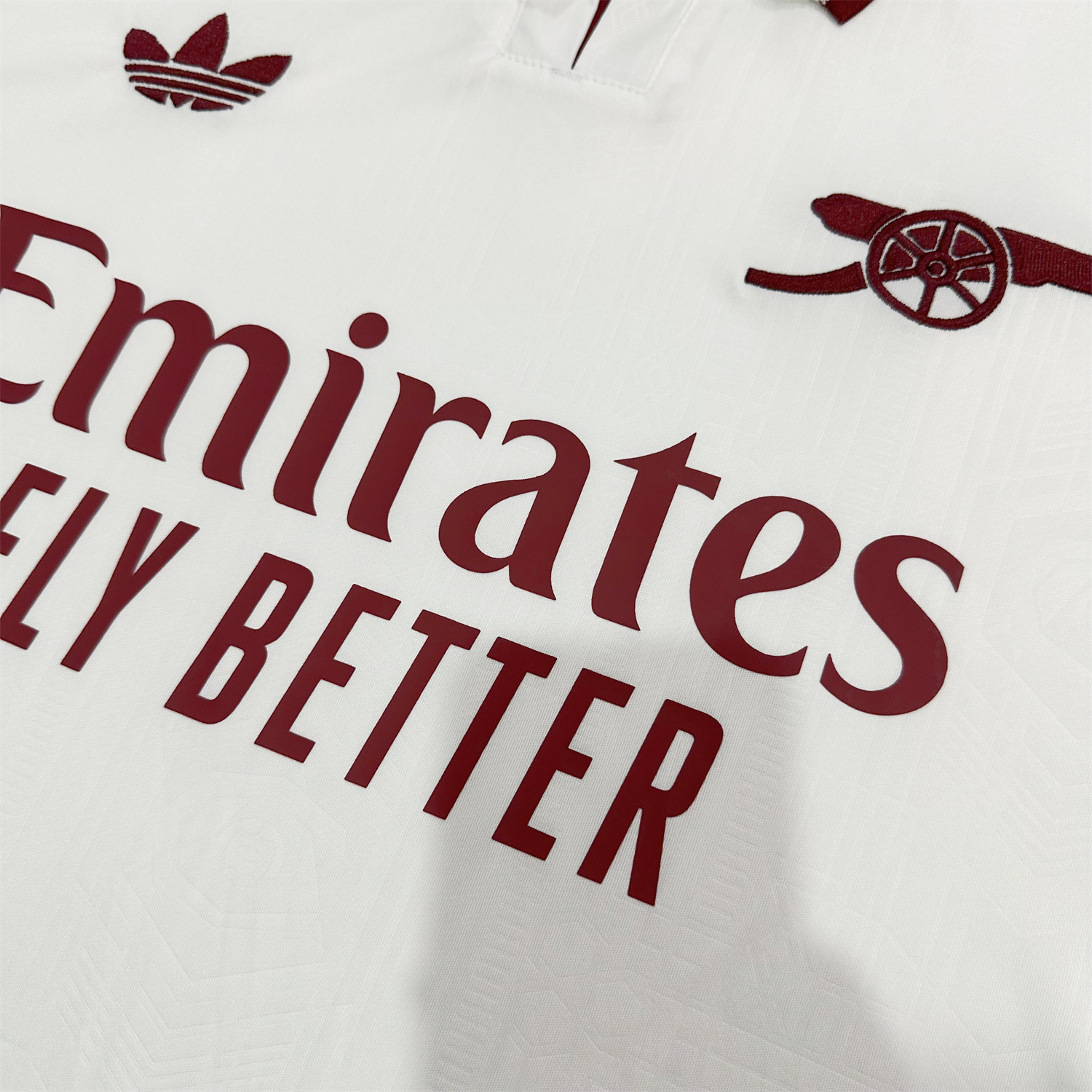 AlphaJersey-Arsenal 25-26 Third White Jersey - Fans Version