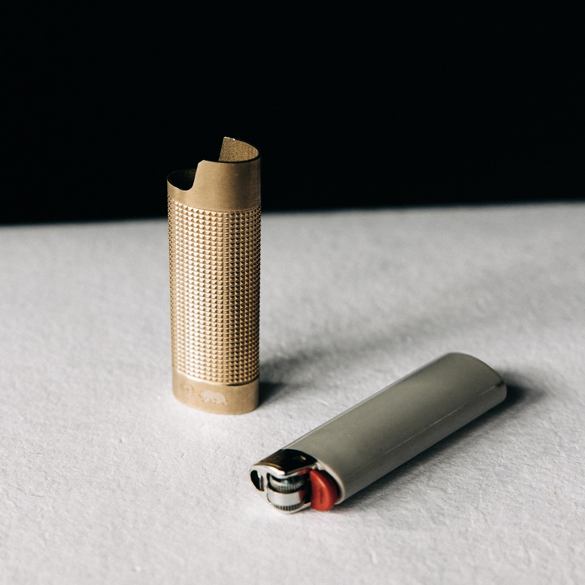 The Lighter Sleeve in Brass | Modern Menswear by yycbvcnbmmnbm