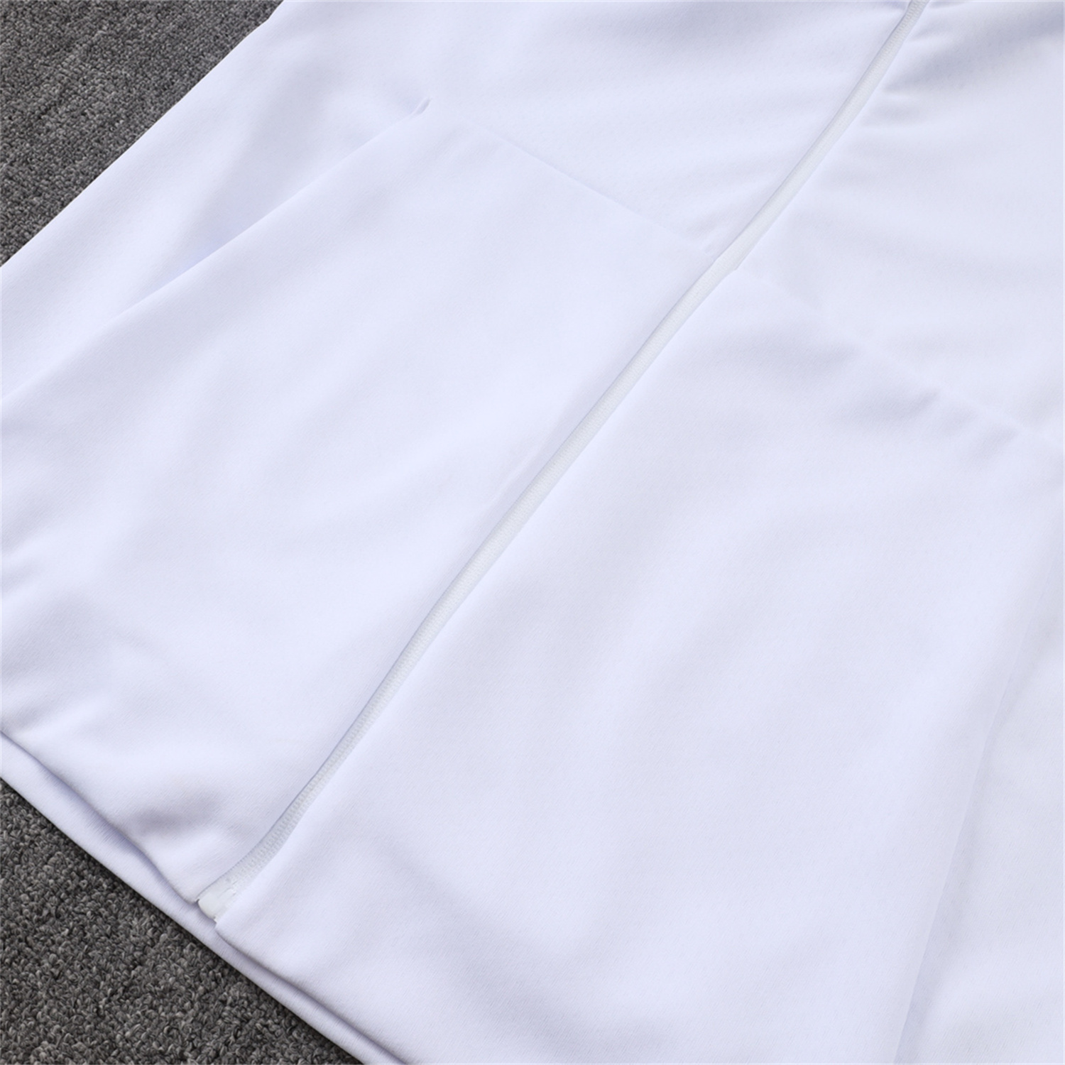 AlphaJersey-Ajax 25-26 Training Hoodie Set - White Hoodie and White Pants