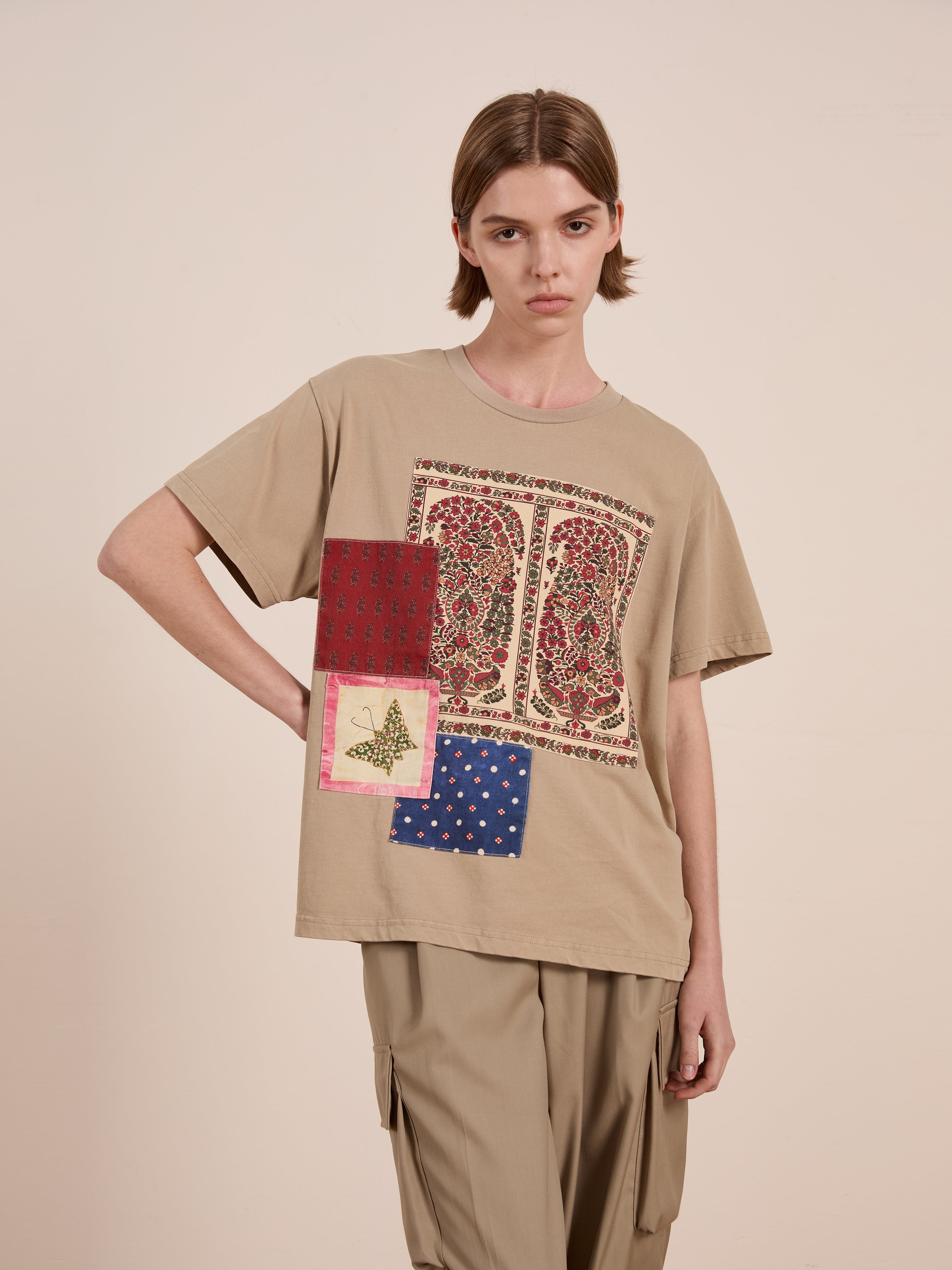 Patchwork Tee | Modern Menswear by yycbvcnbmmnbm