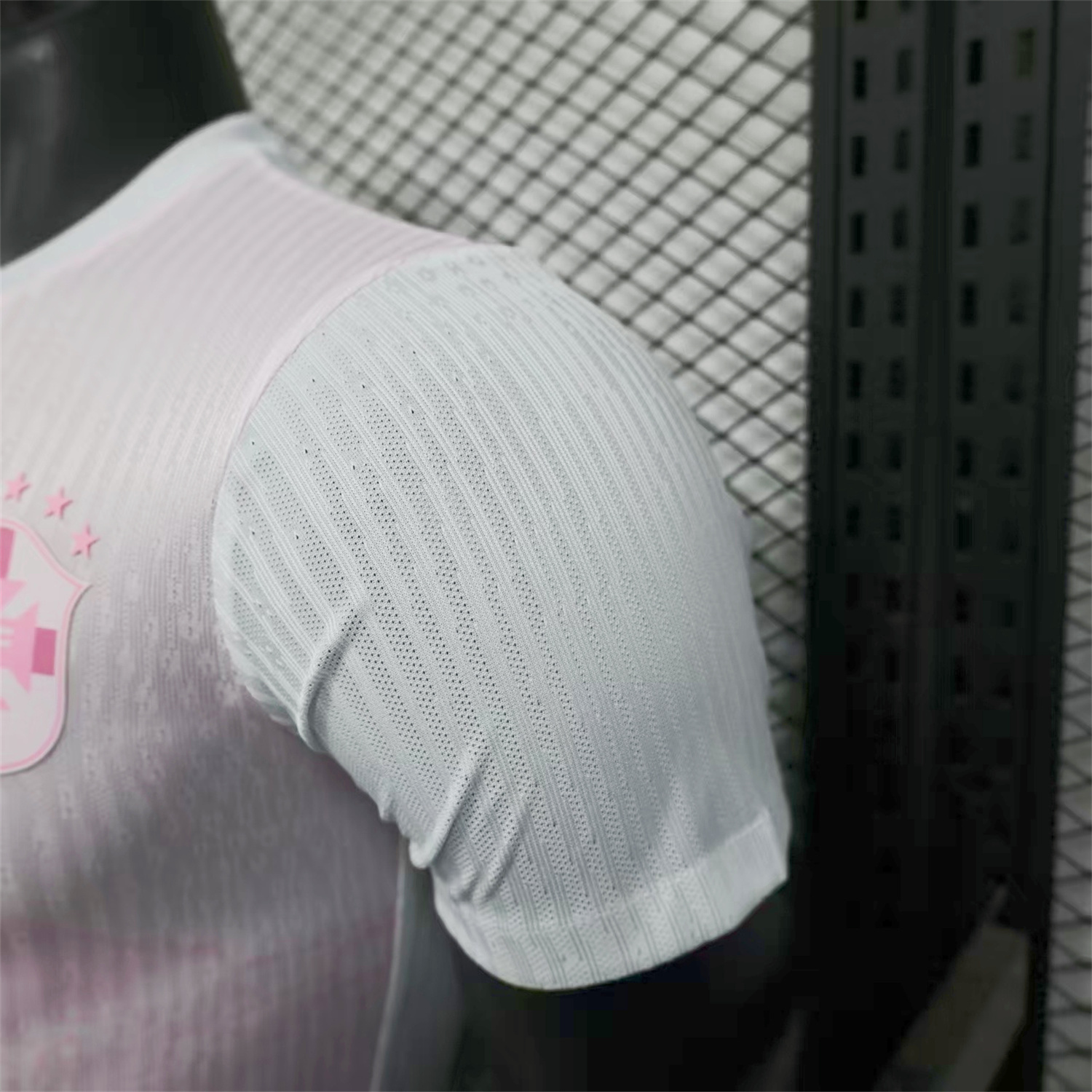 AlphaJersey-Brazil 25-26 Pink White Jesus Statue Special Jersey - Player Version