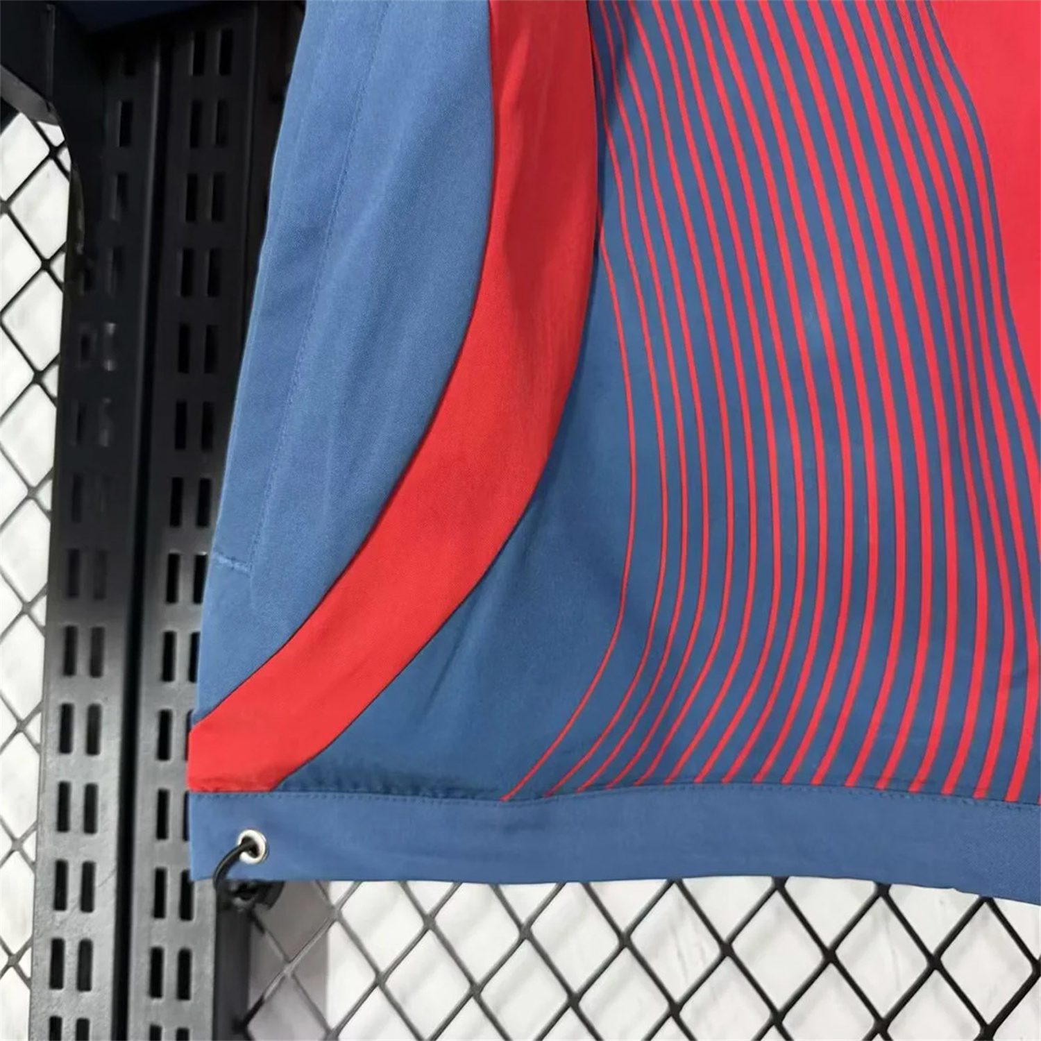 AlphaJersey-Retro Spain 2007 Red And Blue Windbreaker