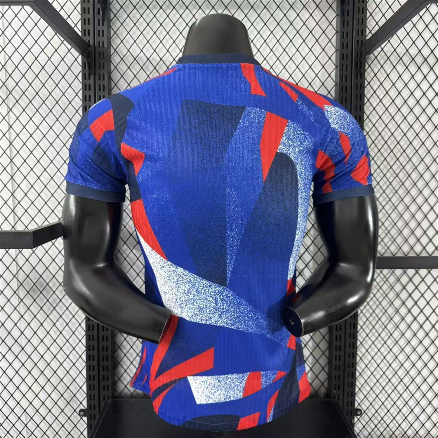 AlphaJersey-Barcelona 25-26 Blue And Red Pre-Match Jersey - Player Version