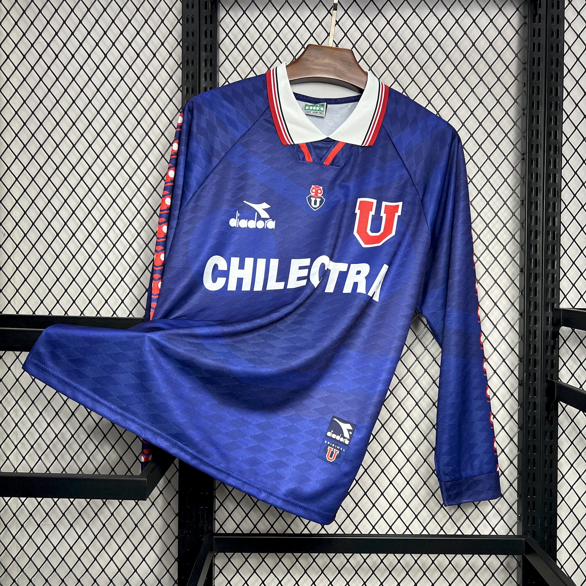 AlphaJersey-Retro Universidad De Chile 1996 Home Long Sleeve Jersey