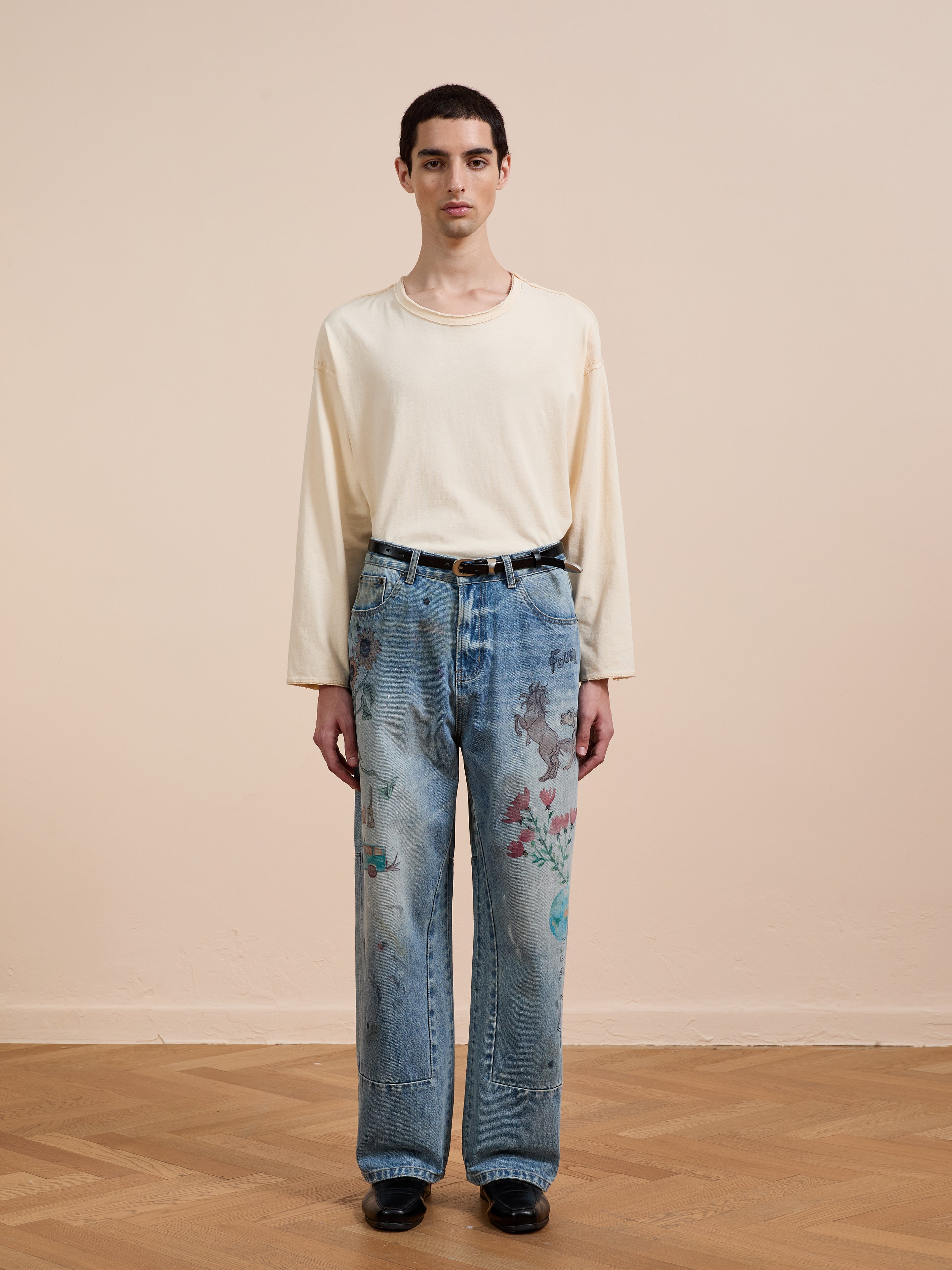 Hand Art Jeans | Modern Menswear by yycbvcnbmmnbm
