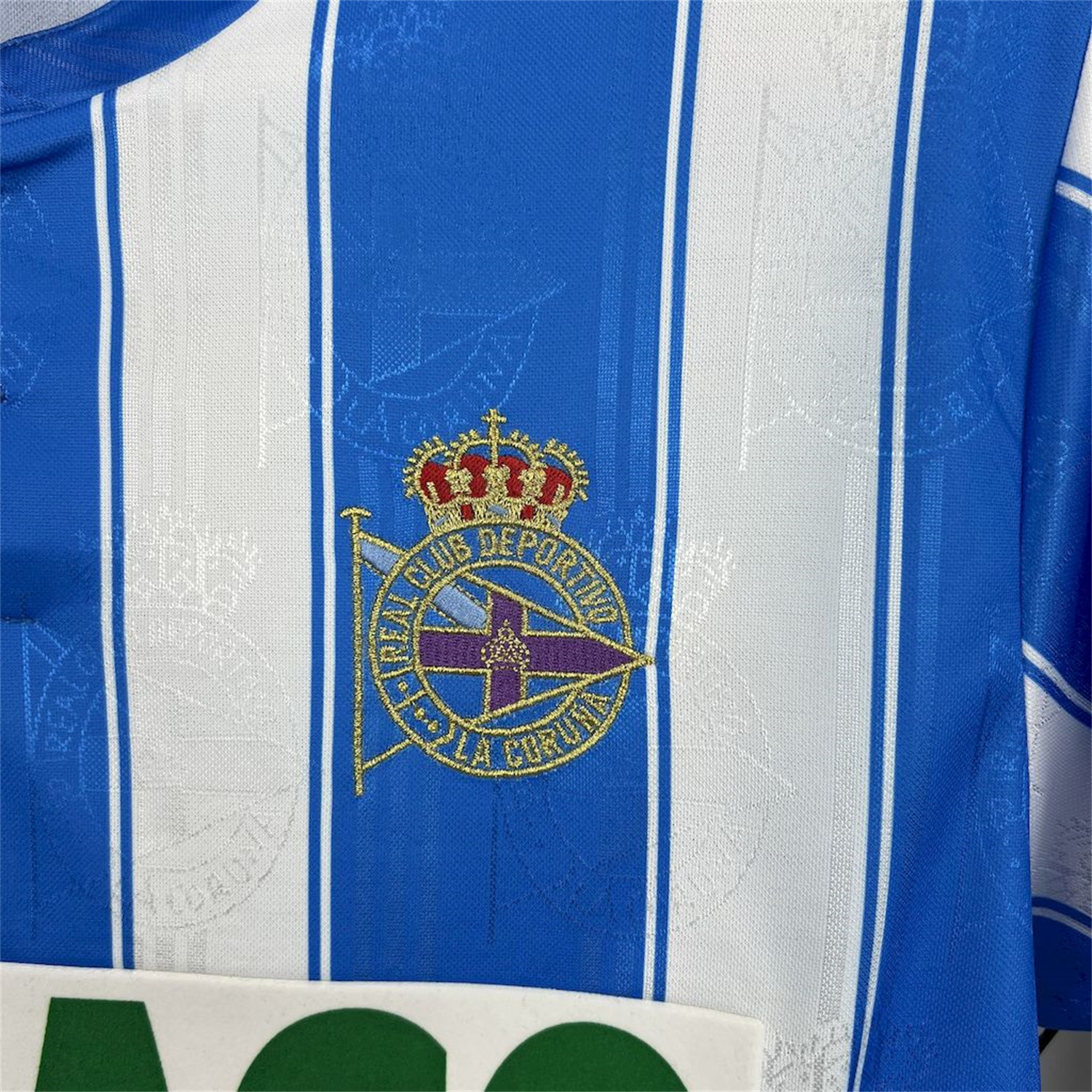 AlphaJersey-Retro Deportivo de La Coruña 1997-98 Home Jersey