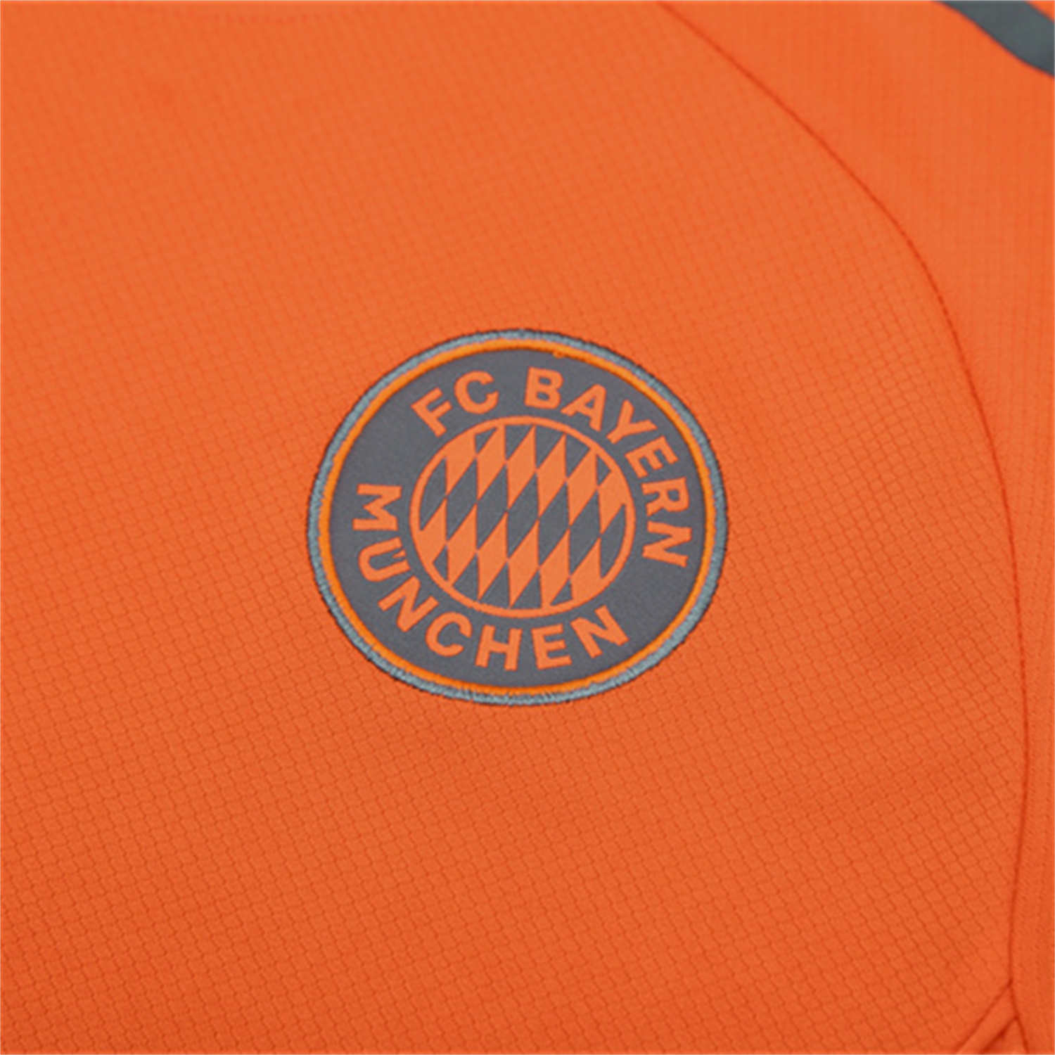 AlphaJersey-Bayern Munich 25-26 Short-Sleeve Training Set - Orange Top & Gray shorts