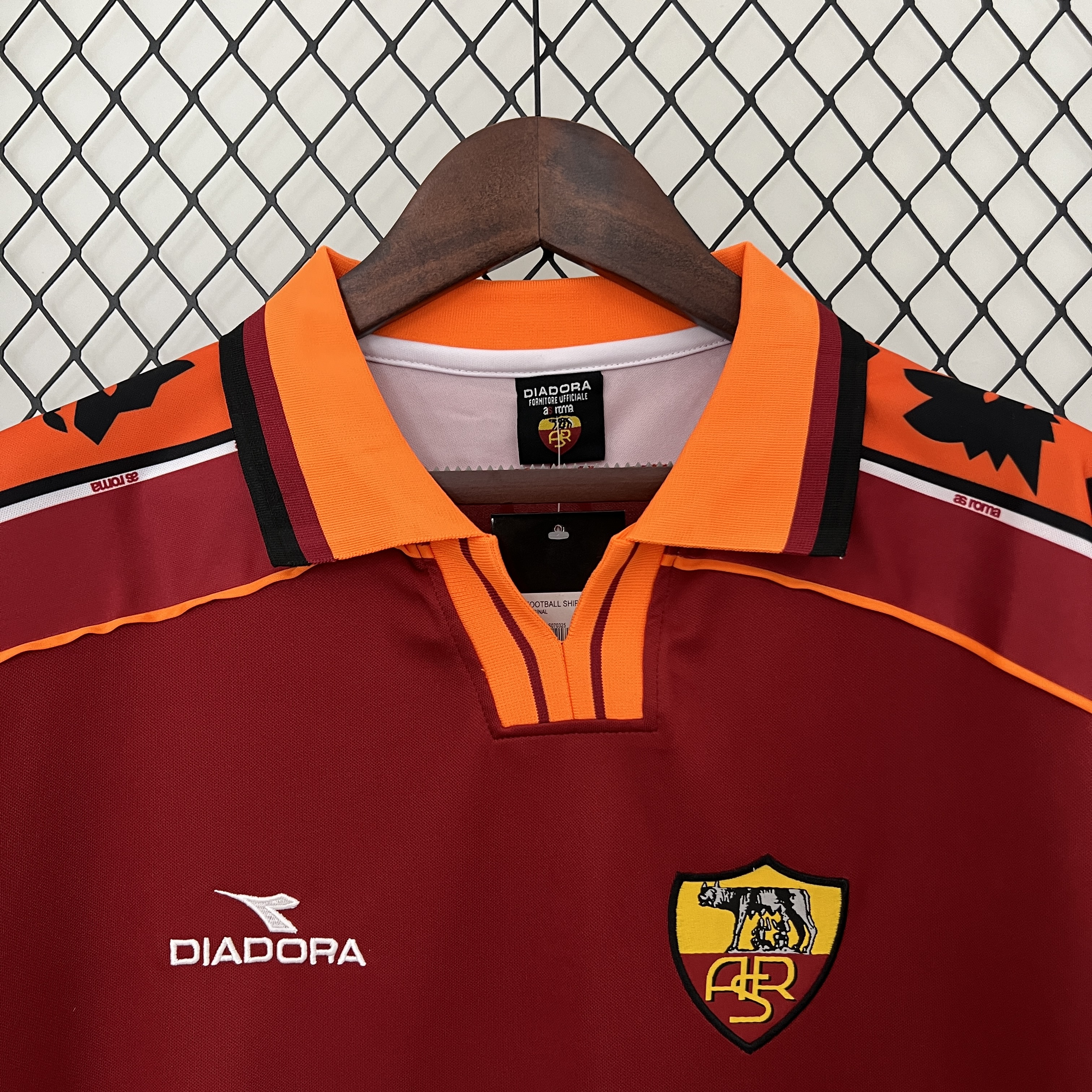 AlphaJersey-Retro Roma 1998-99 Home Jersey