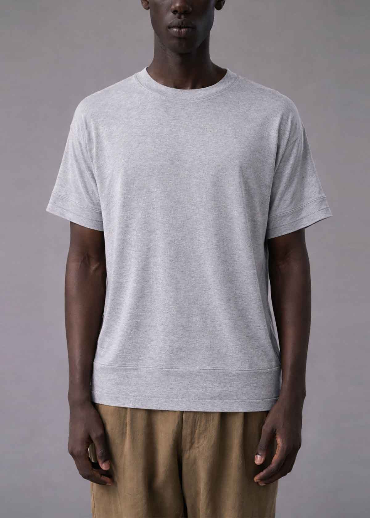 Lux Wool Blend Heather Grey | Modern Menswear by yycbvcnbmmnbm
