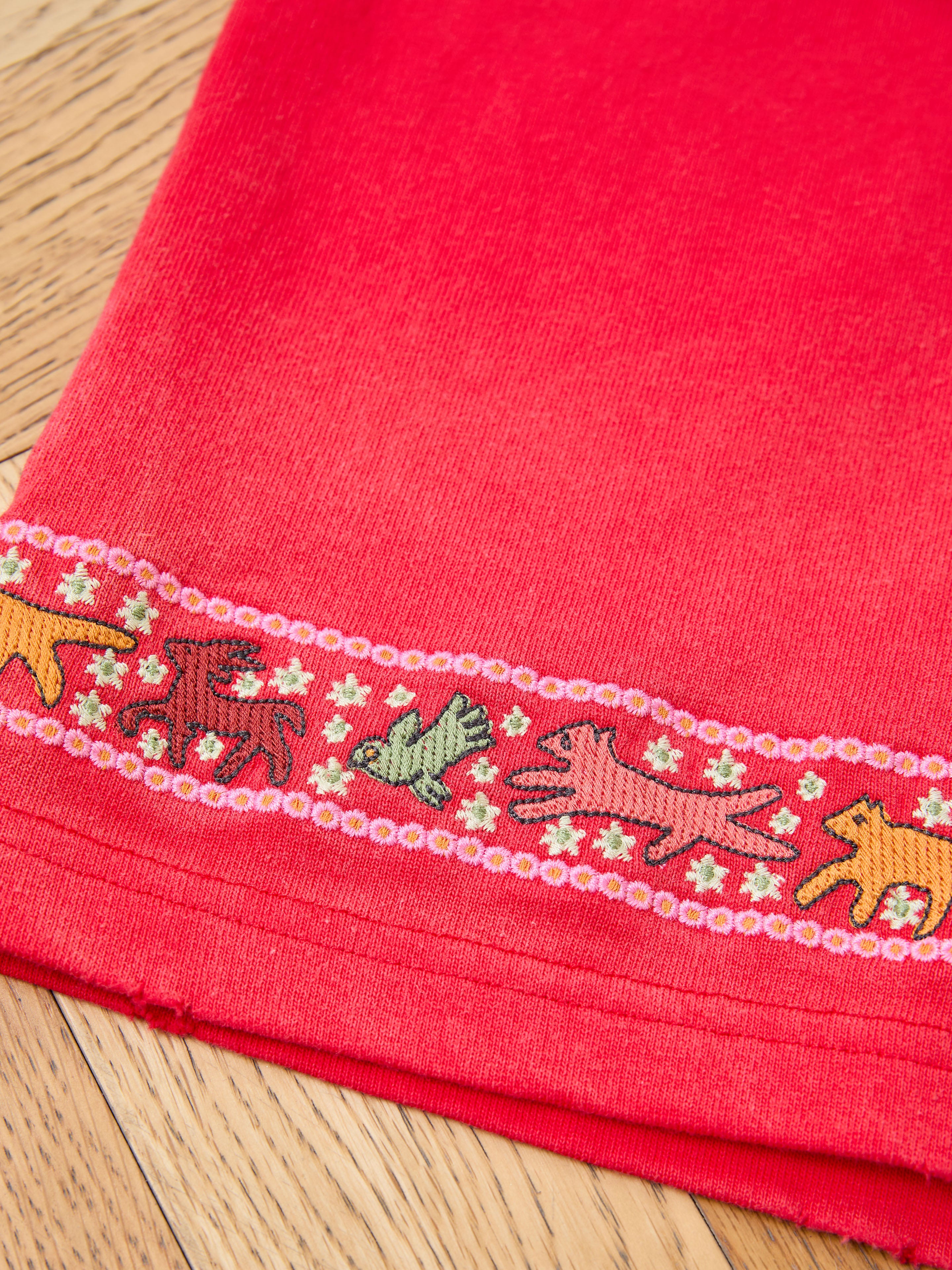 Horse Motif Embroidered Tee | Modern Menswear by yycbvcnbmmnbm