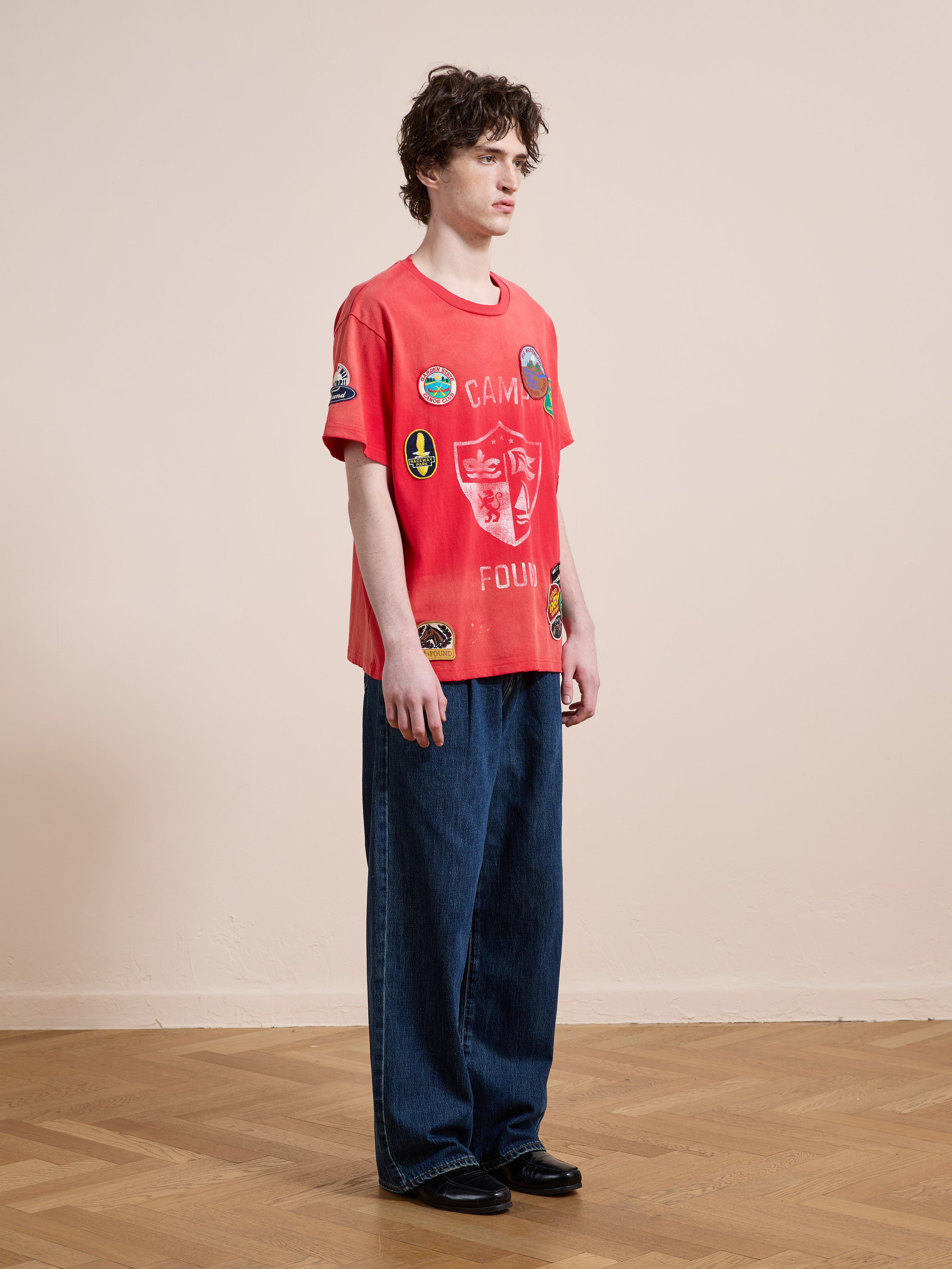 Patchwork Camp Tee | Modern Menswear by yycbvcnbmmnbm