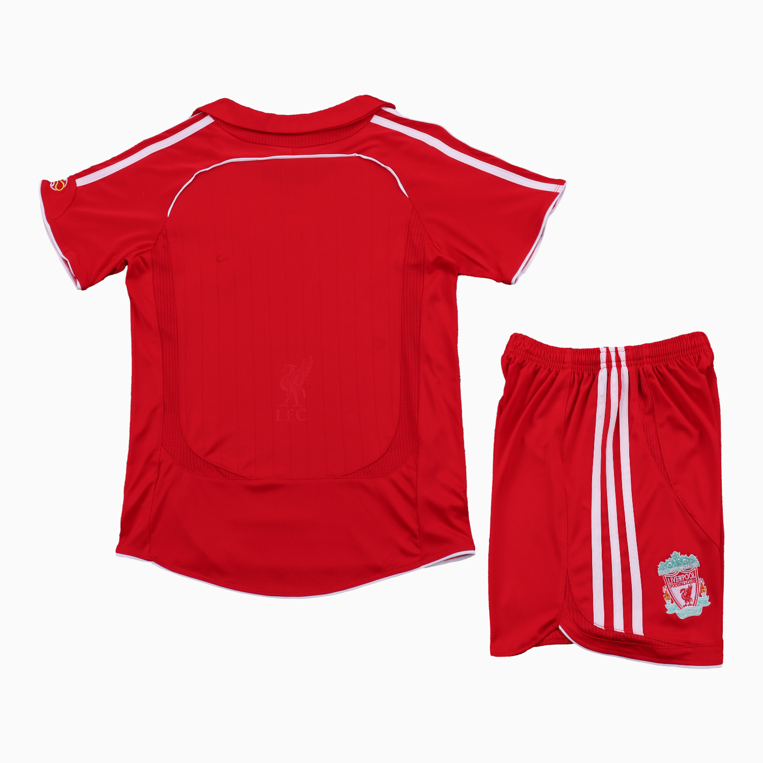 AlphaJersey-Retro Liver.pool 2006-08 Home Kids Kit