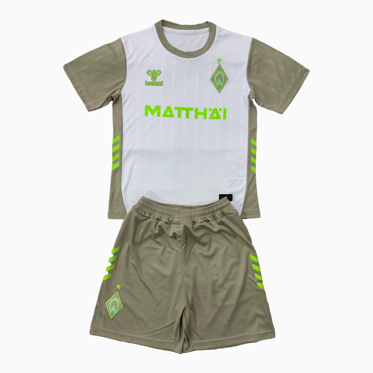 AlphaJersey-Werder Bremen 25-26 Away Men's Adult Jersey Set - Fans Version