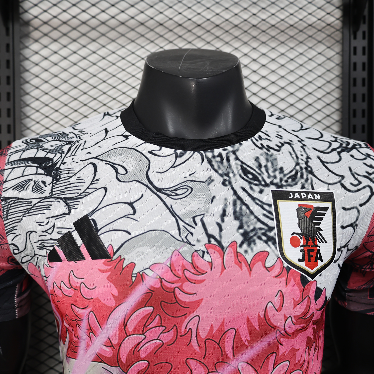AlphaJersey-Japan 25-26 Donquixote Doflamingo Pink & White Special Jersey - Player Version