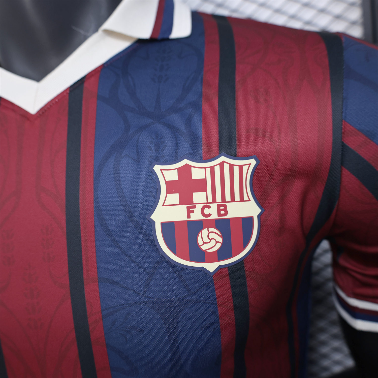 AlphaJersey-Barcelona 25-26 125th Anniversary Retro Style Jersey - Player Version